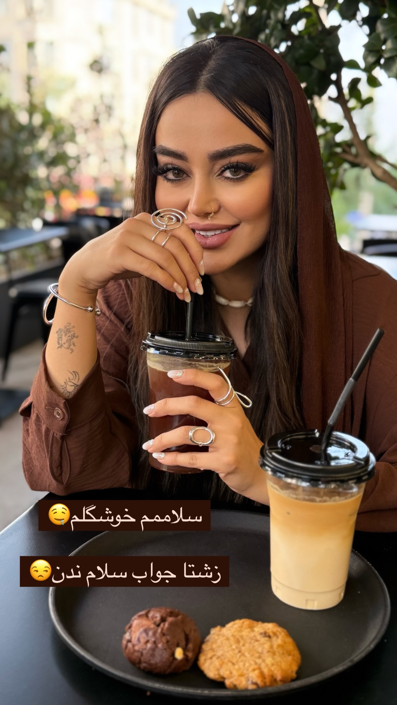  جدید ترین استوری اینستاگرام ساره رسولی