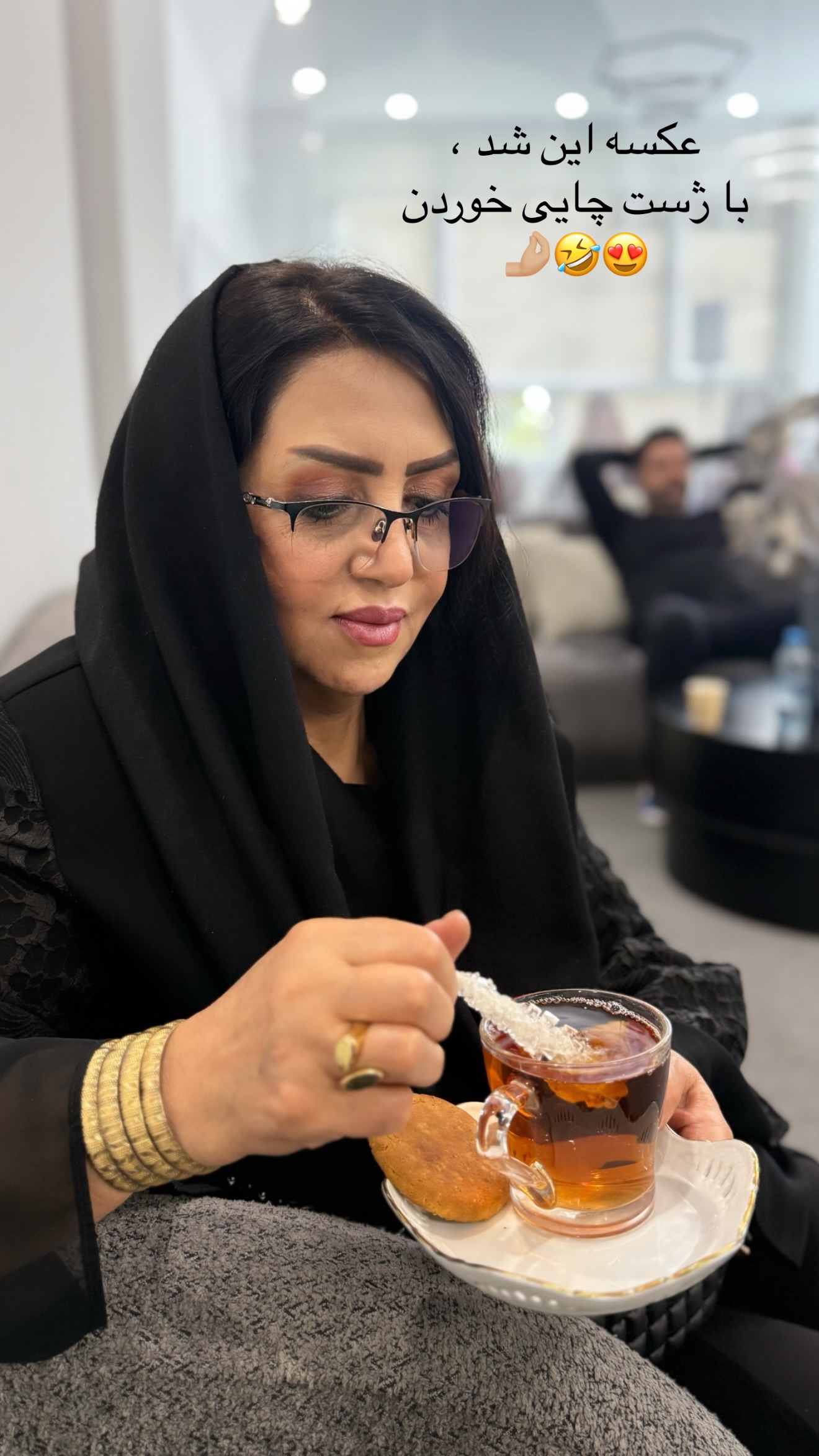  جدید ترین استوری اینستاگرام ساره رسولی