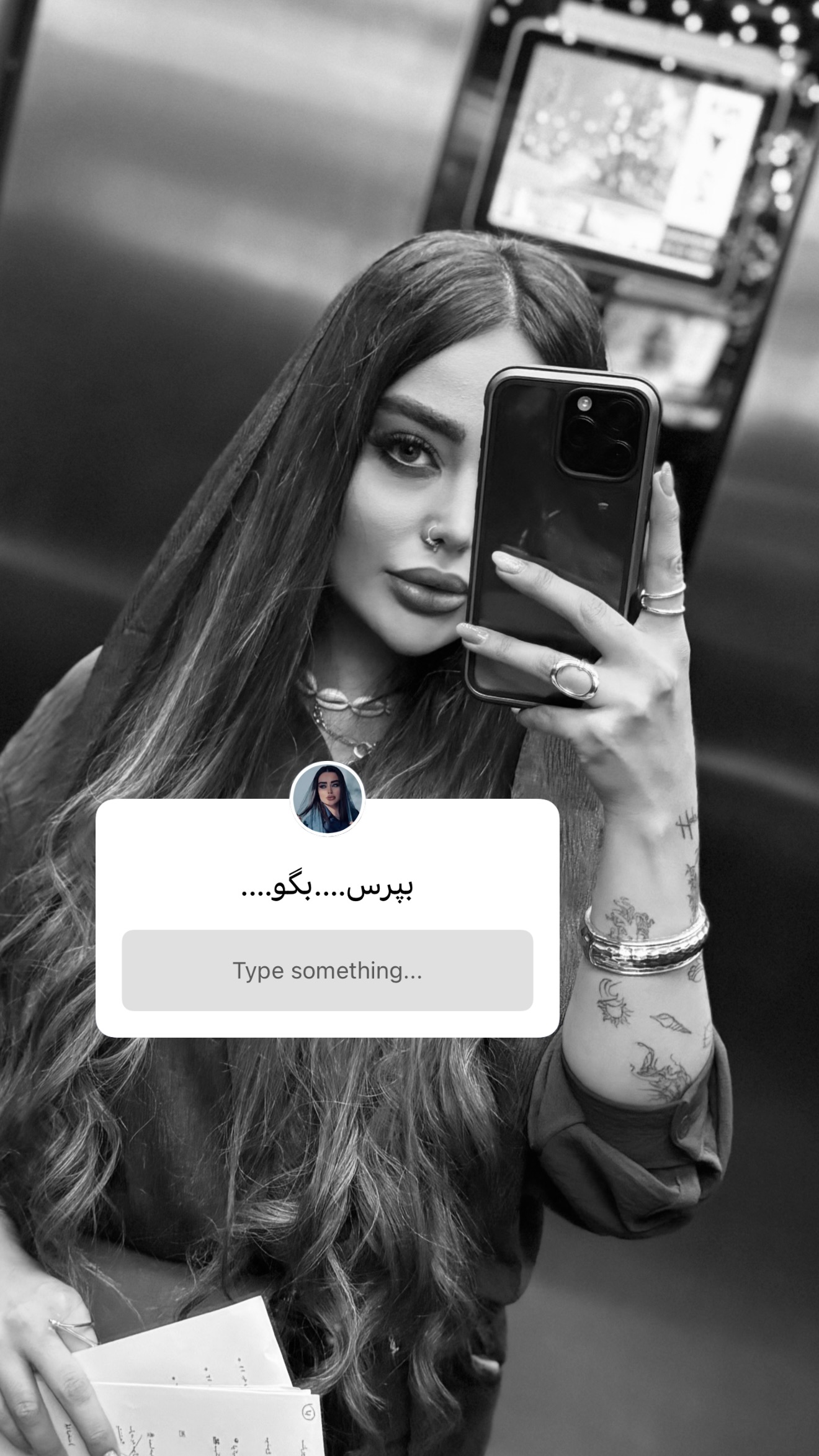  جدید ترین استوری اینستاگرام ساره رسولی