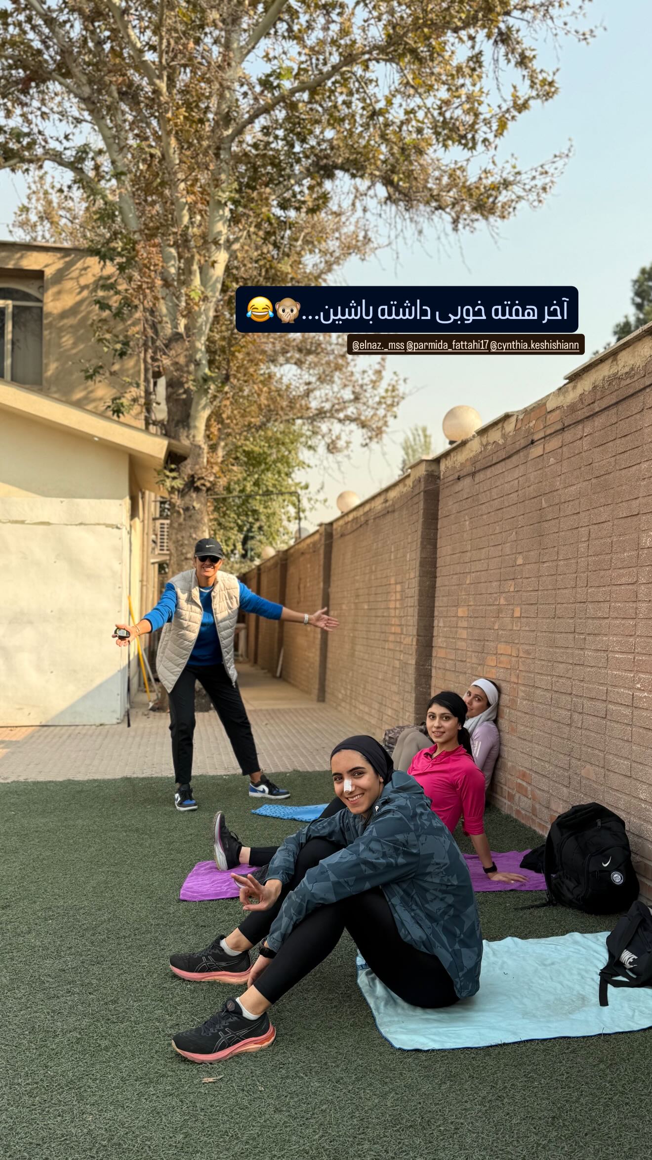  جدید ترین استوری اینستاگرام سپیده توکلی نیک