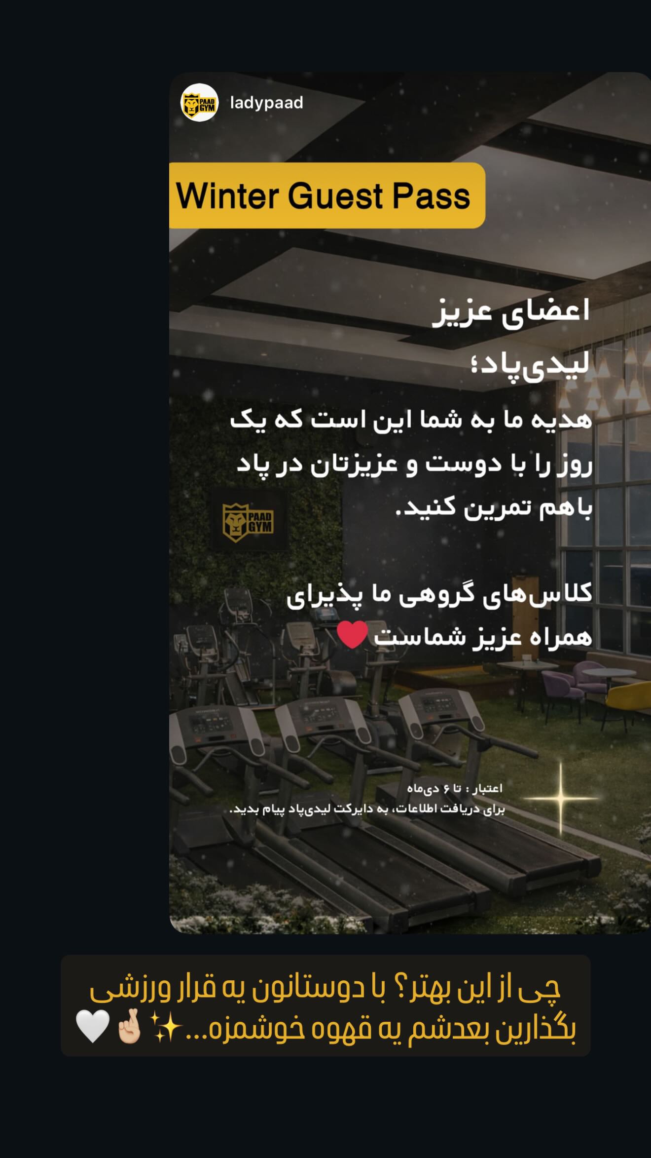  جدید ترین استوری اینستاگرام سپیده توکلی نیک