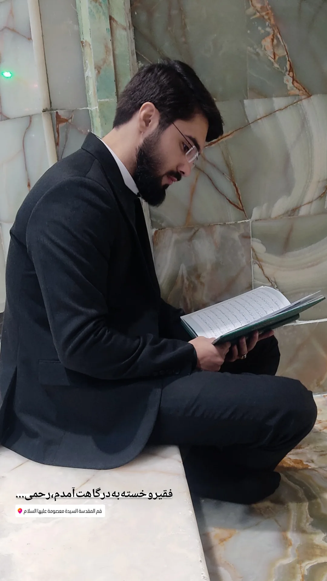  جدید ترین استوری اینستاگرام حسین محمدیان