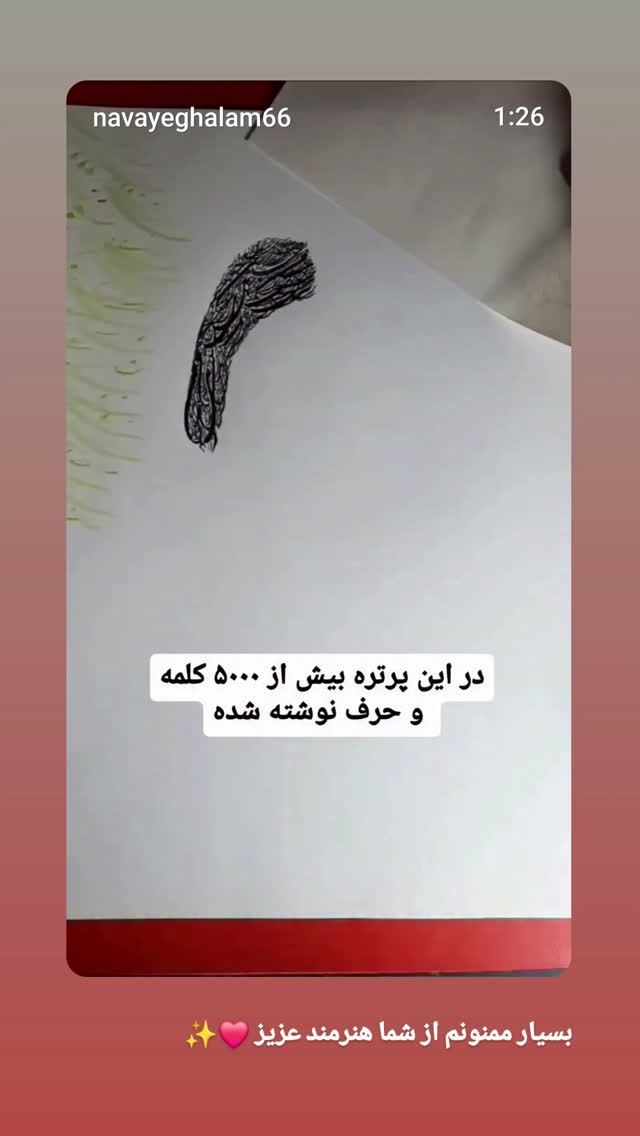  جدید ترین استوری اینستاگرام سرنا امینی