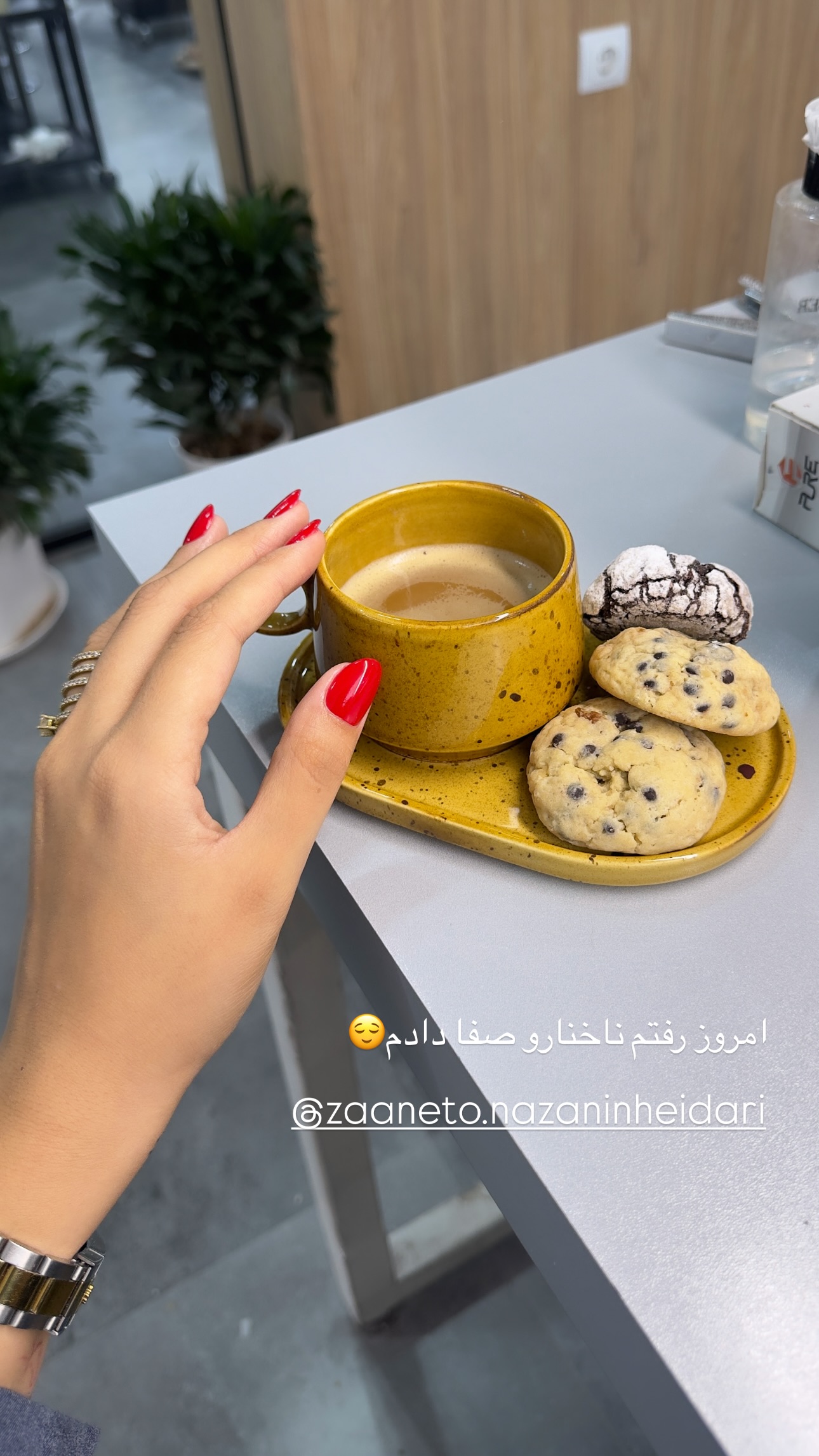  جدید ترین استوری اینستاگرام ستاره داودی