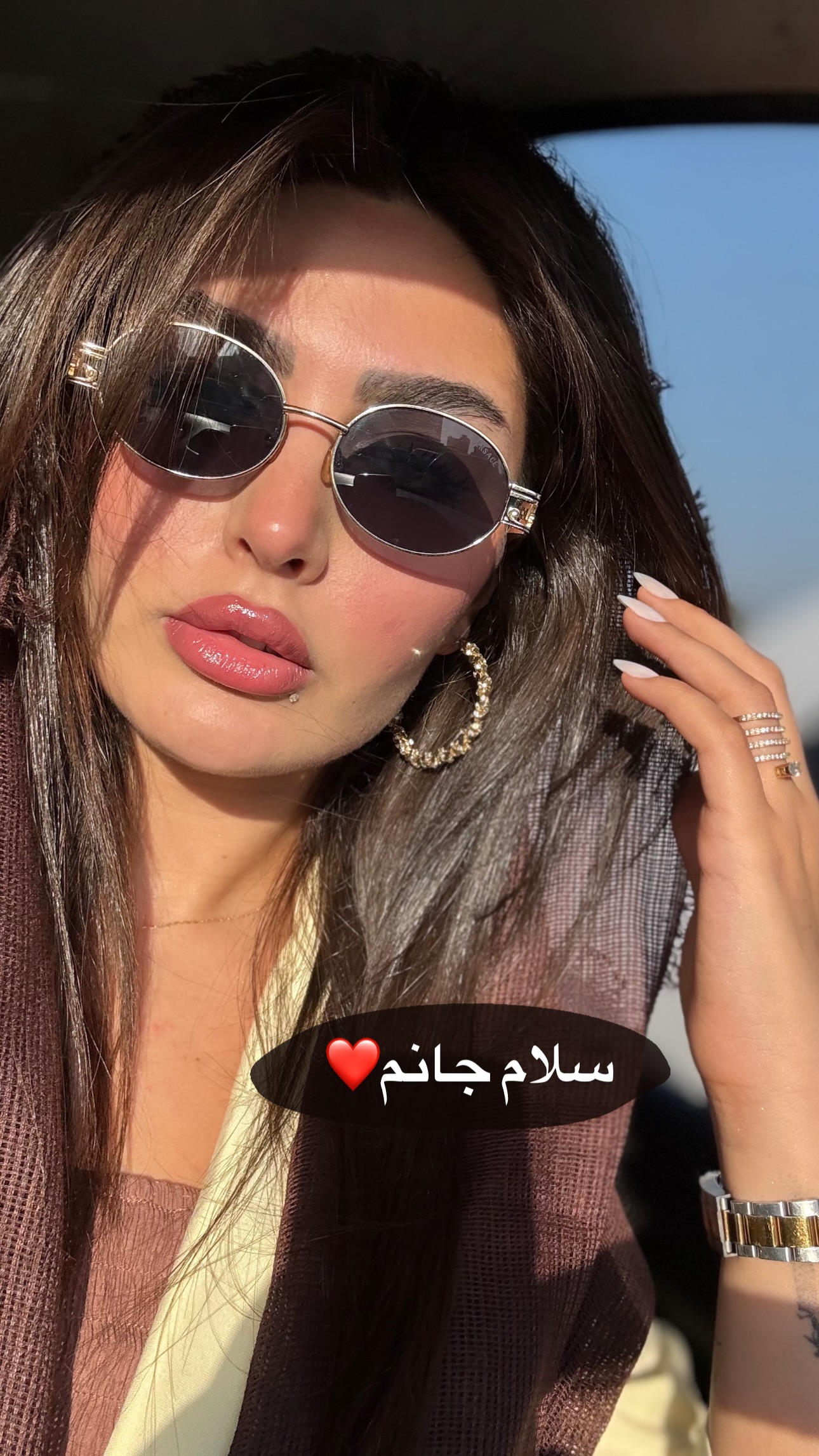 جدید ترین استوری اینستاگرام ستاره داودی