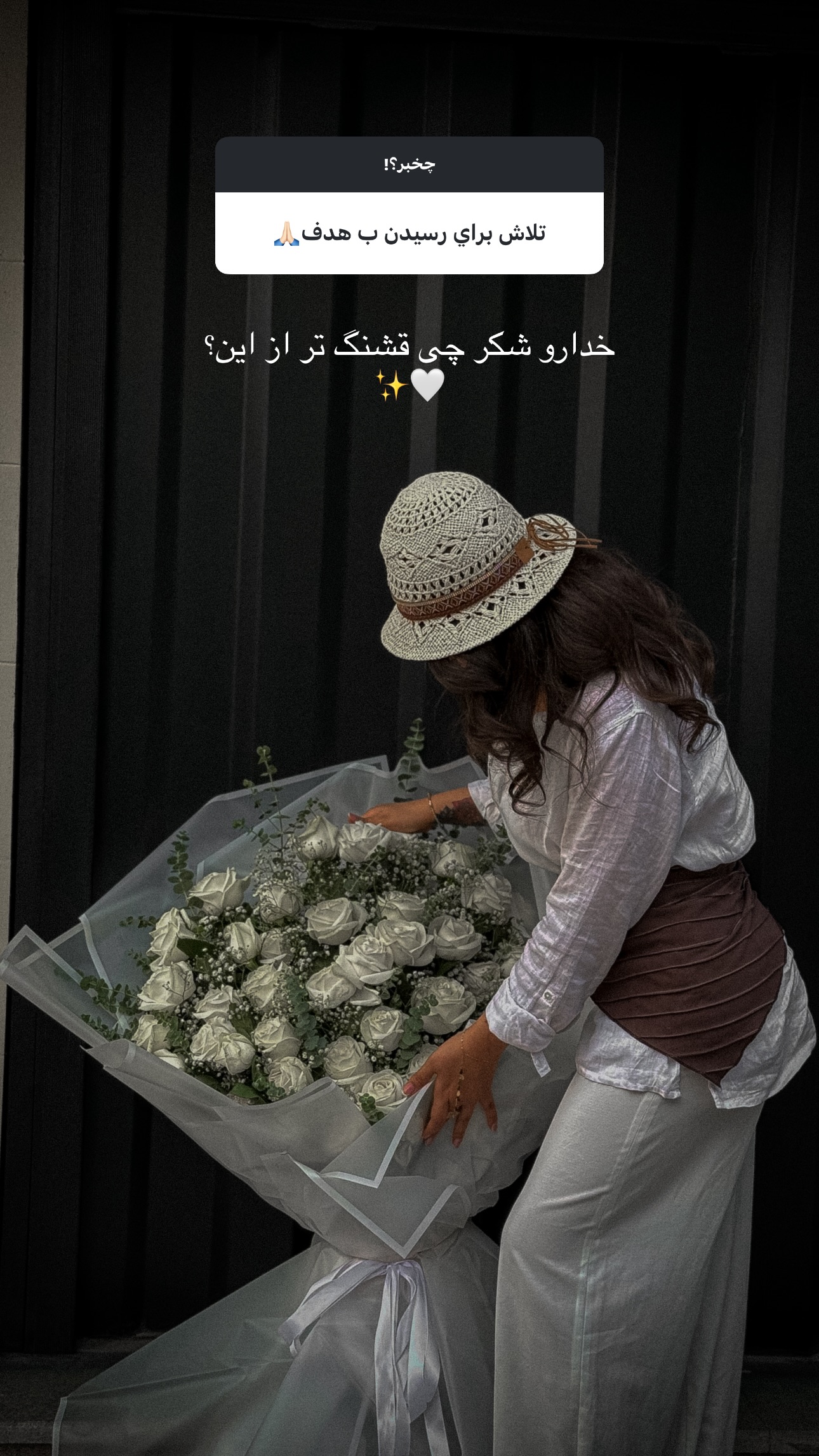  جدید ترین استوری اینستاگرام ستاره داودی