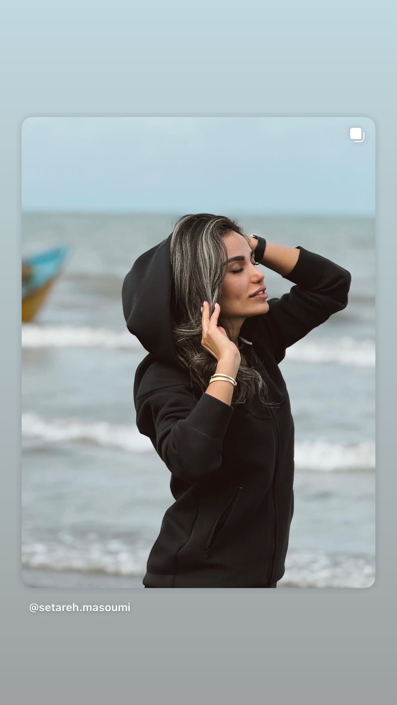  جدید ترین استوری اینستاگرام ستاره معصومی
