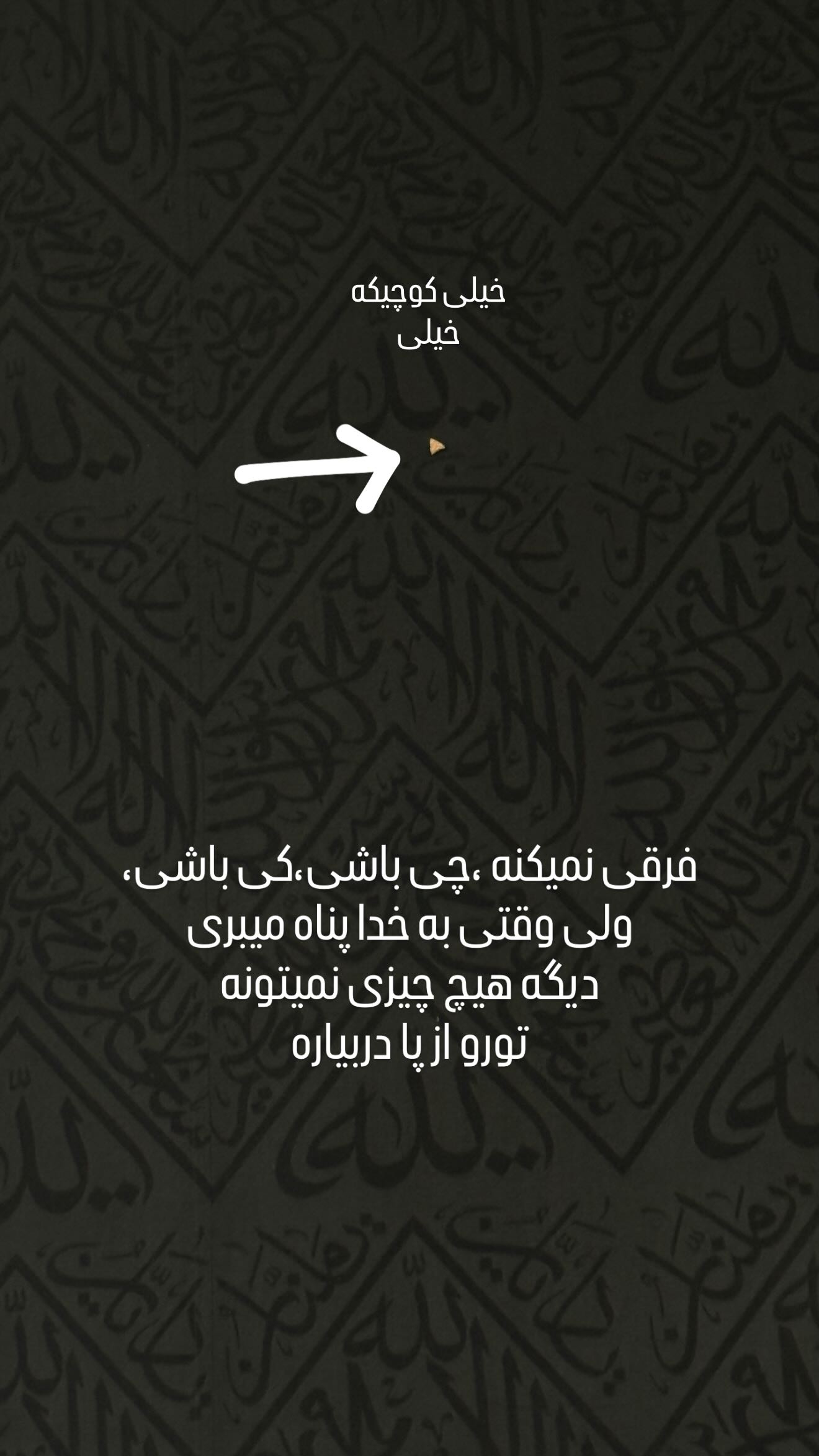  جدید ترین استوری اینستاگرام ستاره قطبی
