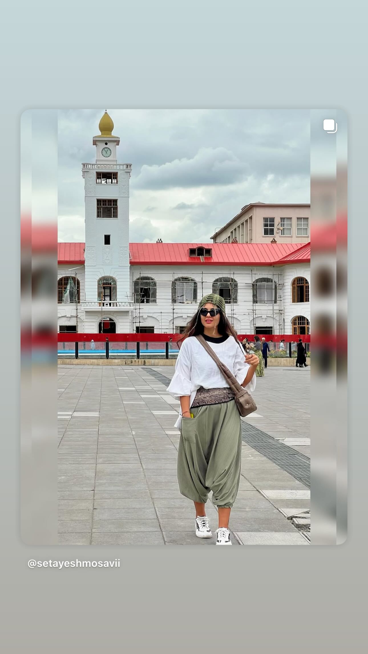  جدید ترین استوری اینستاگرام ستایش موسوی