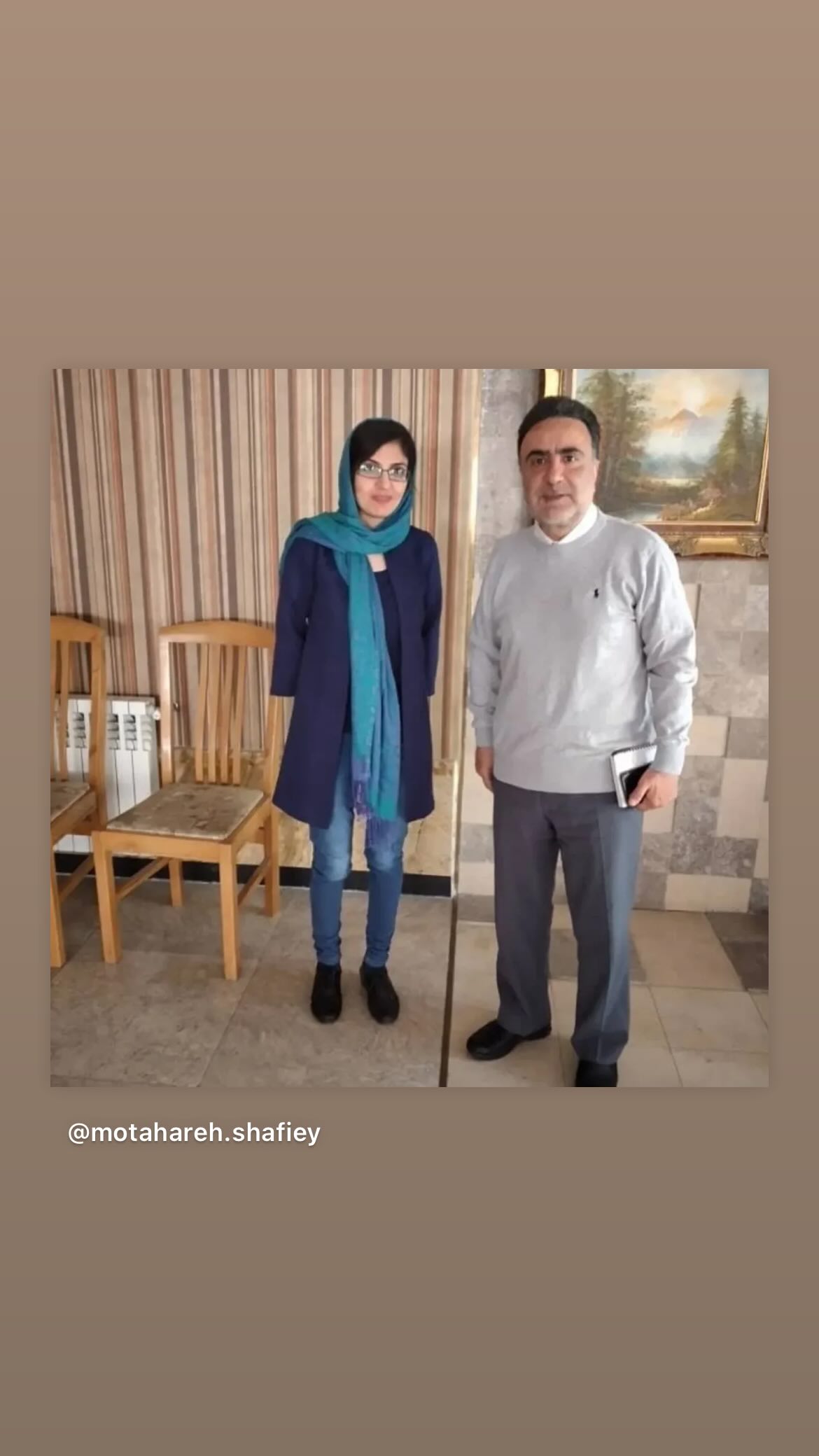  جدید ترین استوری اینستاگرام مصطفی تاجزاده