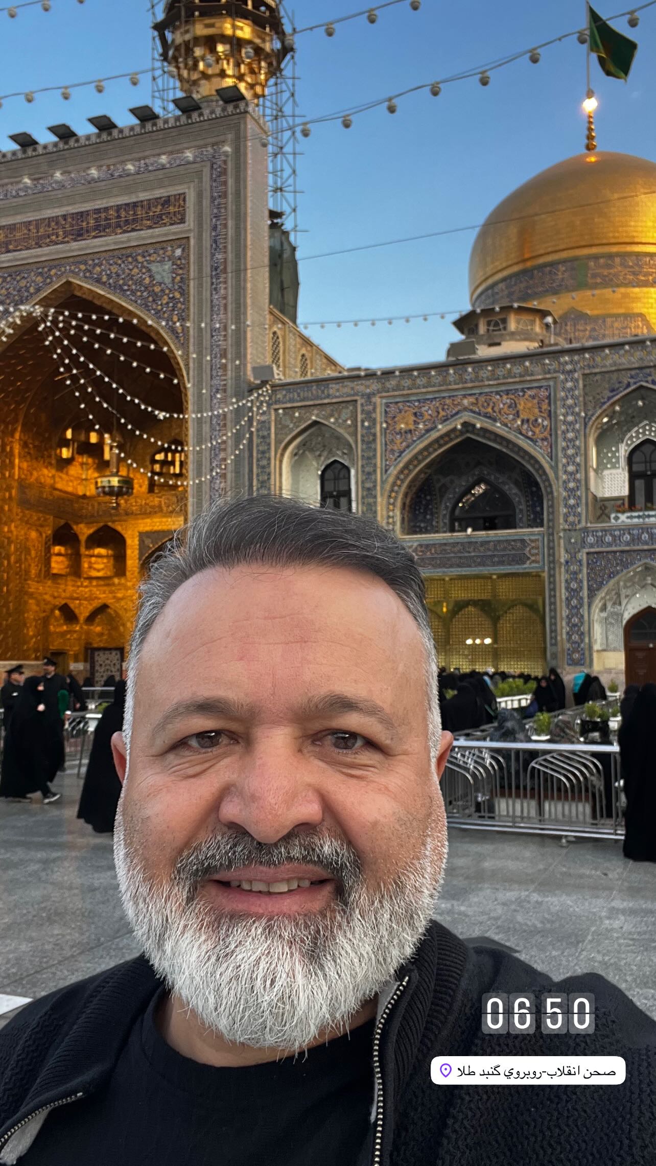  جدید ترین استوری اینستاگرام سید علی صالحی