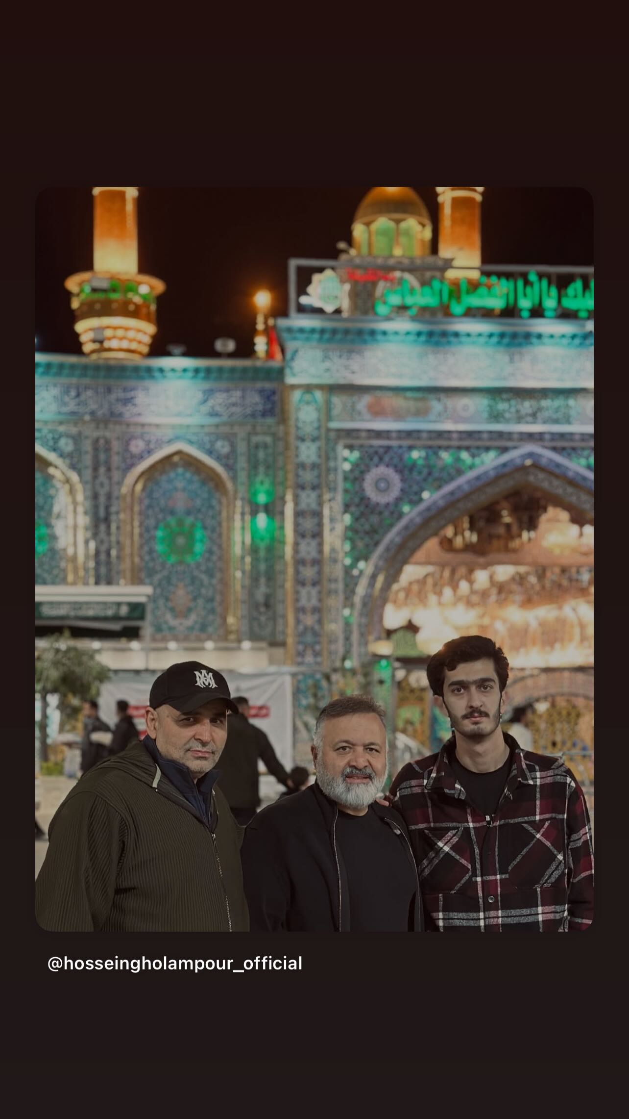  جدید ترین استوری اینستاگرام سید علی صالحی