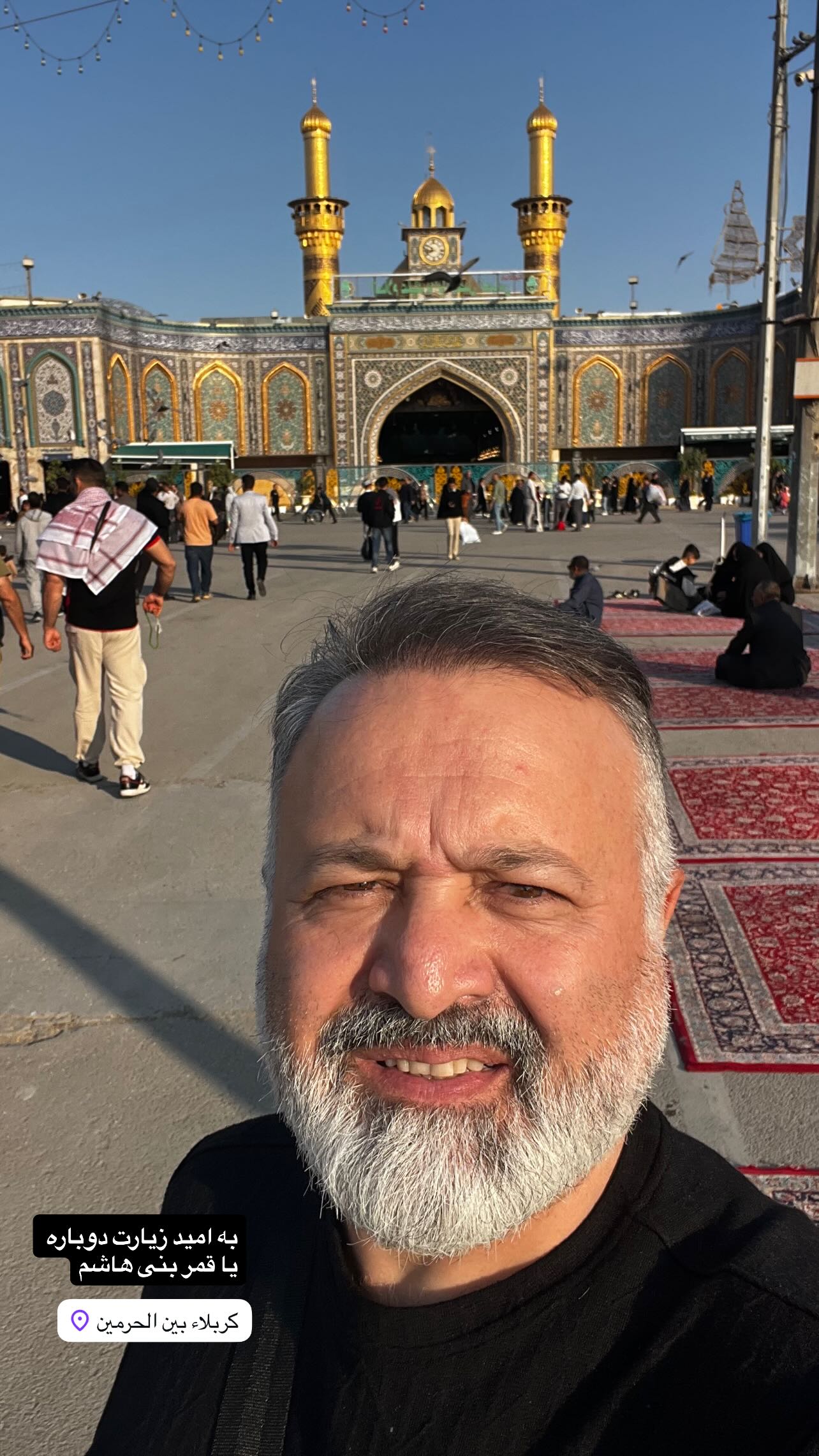  جدید ترین استوری اینستاگرام سید علی صالحی