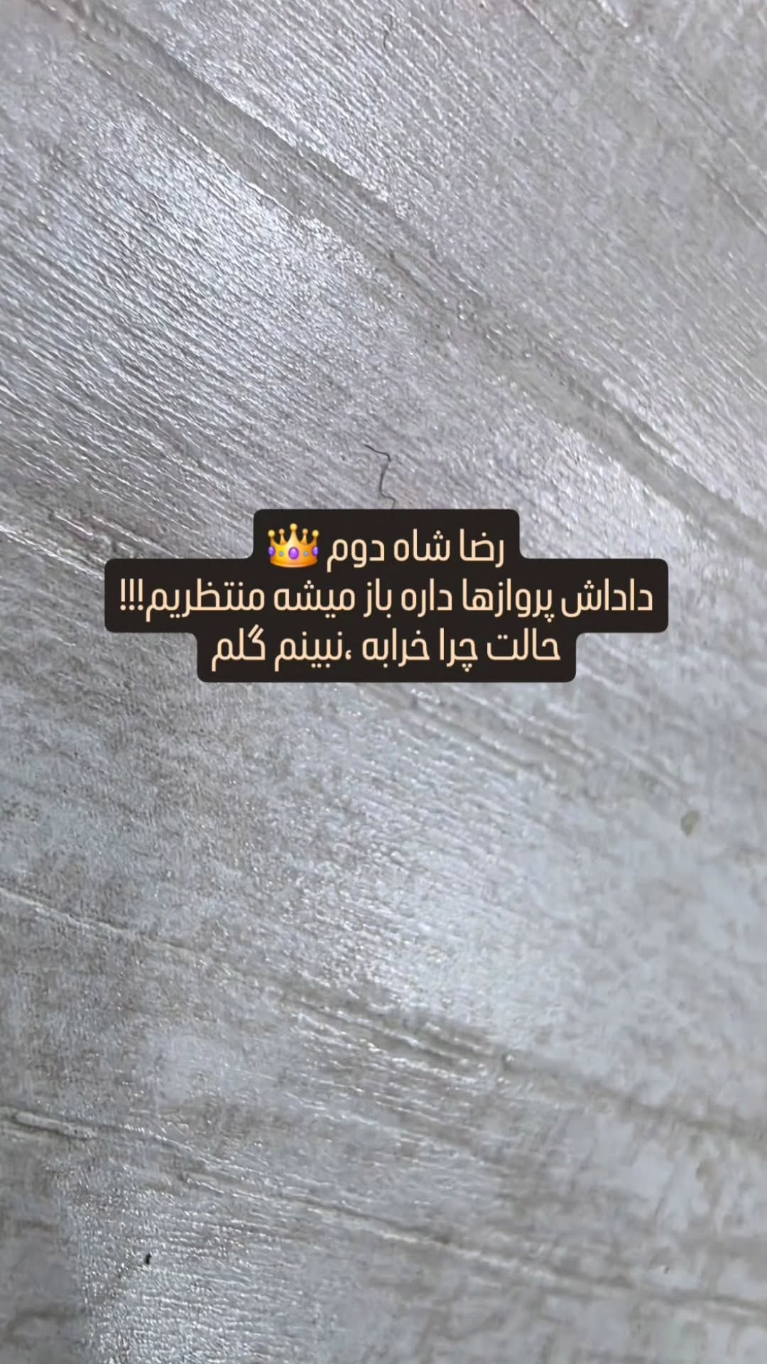  جدید ترین استوری اینستاگرام سید جلال صالحی