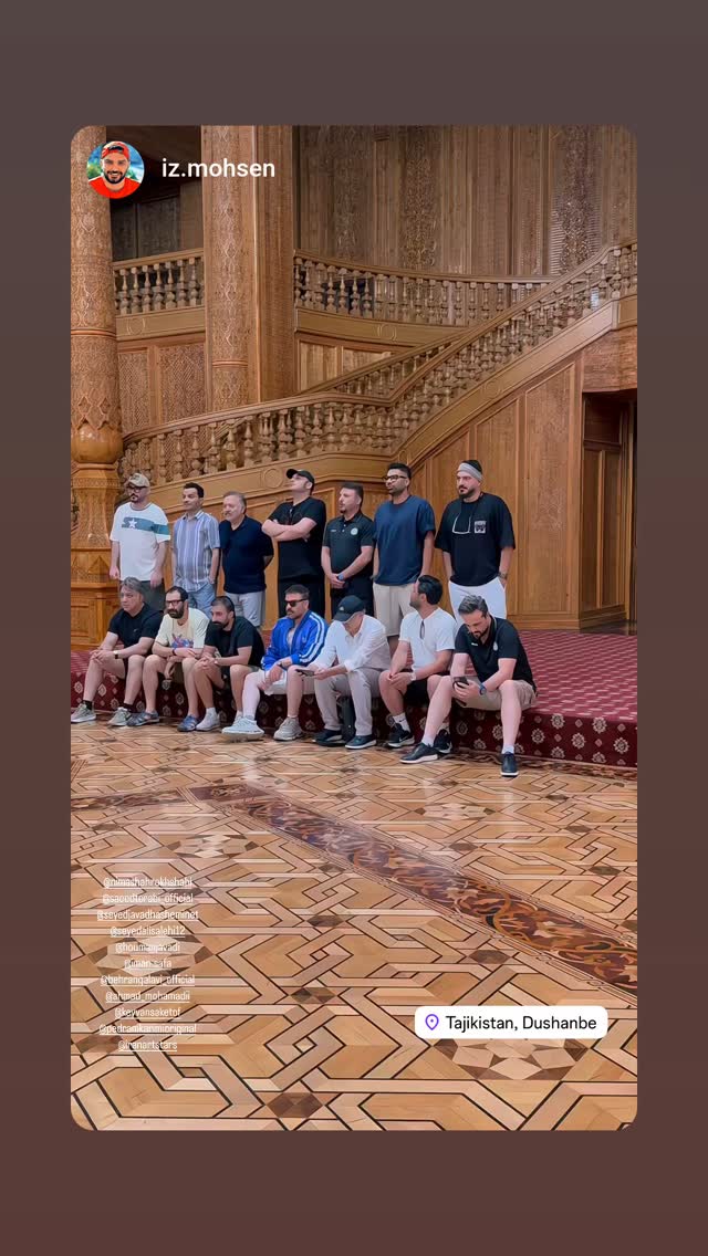  جدید ترین استوری اینستاگرام سید جواد هاشمی