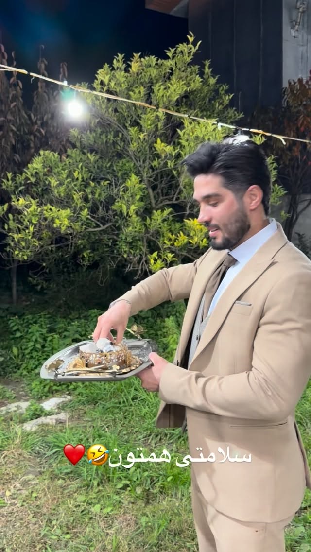  جدید ترین استوری اینستاگرام سید محمد حسینی