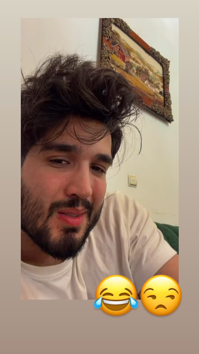  جدید ترین استوری اینستاگرام سید محمد حسینی