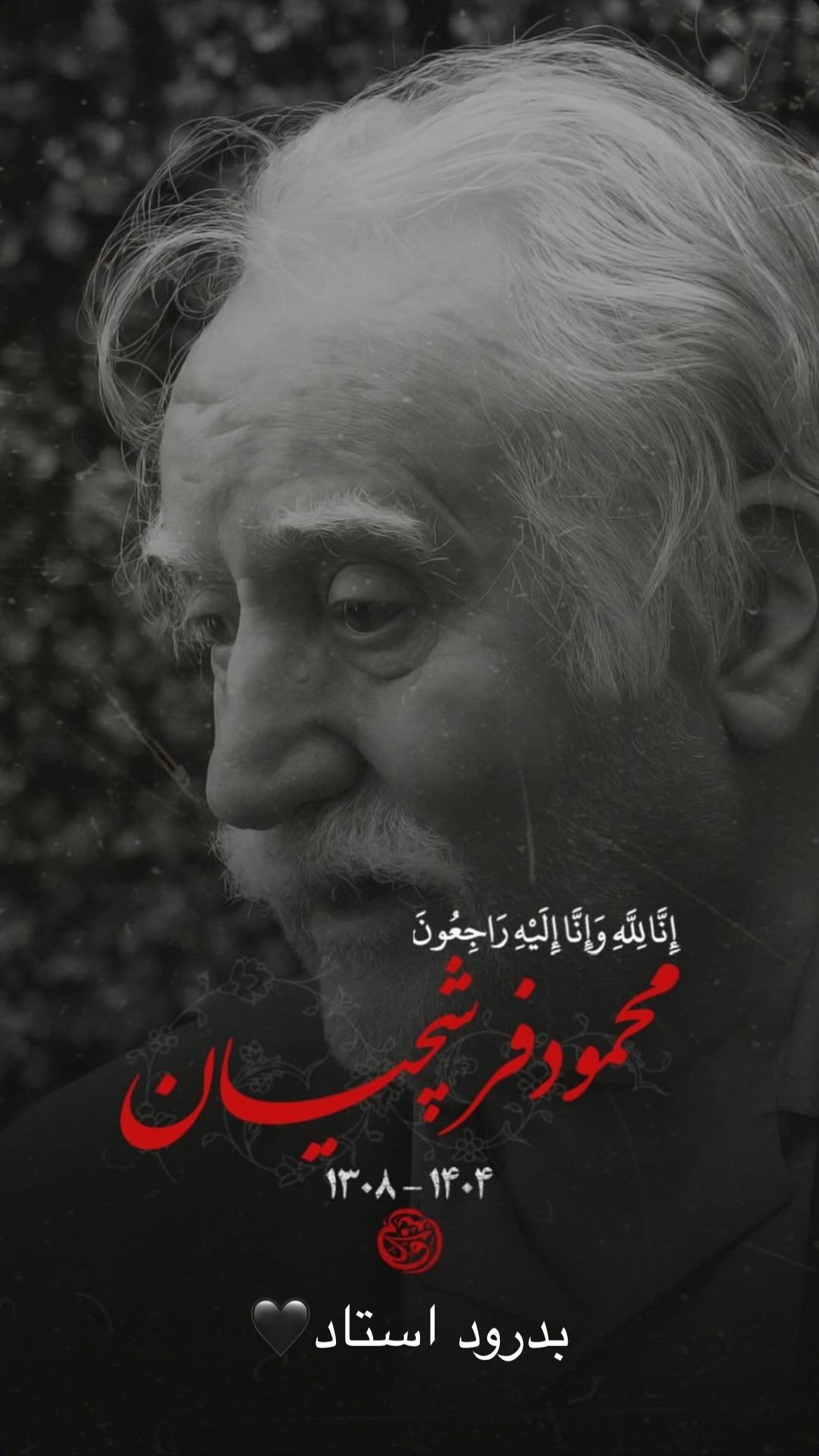  جدید ترین استوری اینستاگرام سید محمدرضا حسینی