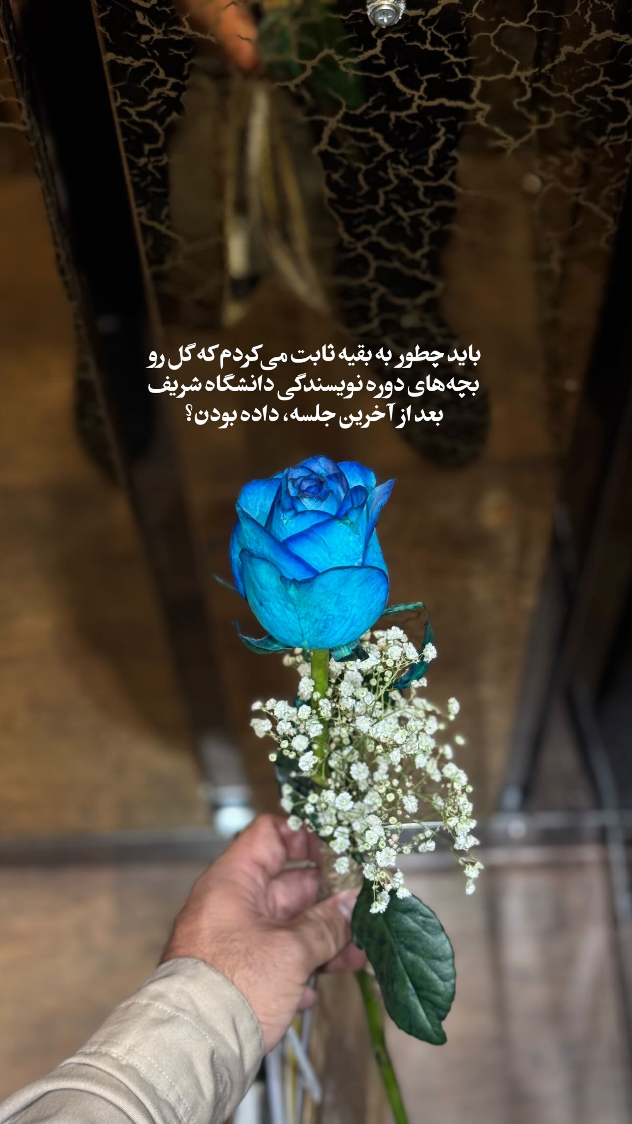  جدید ترین استوری اینستاگرام سید مصطفی موسوی