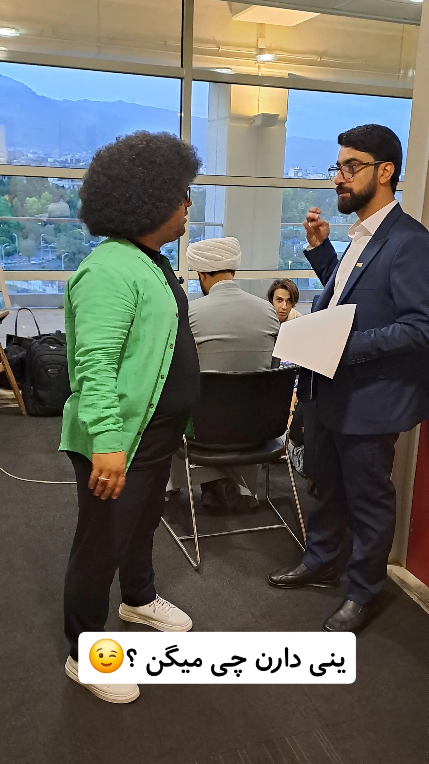  جدید ترین استوری اینستاگرام سیدکاظم روح بخش