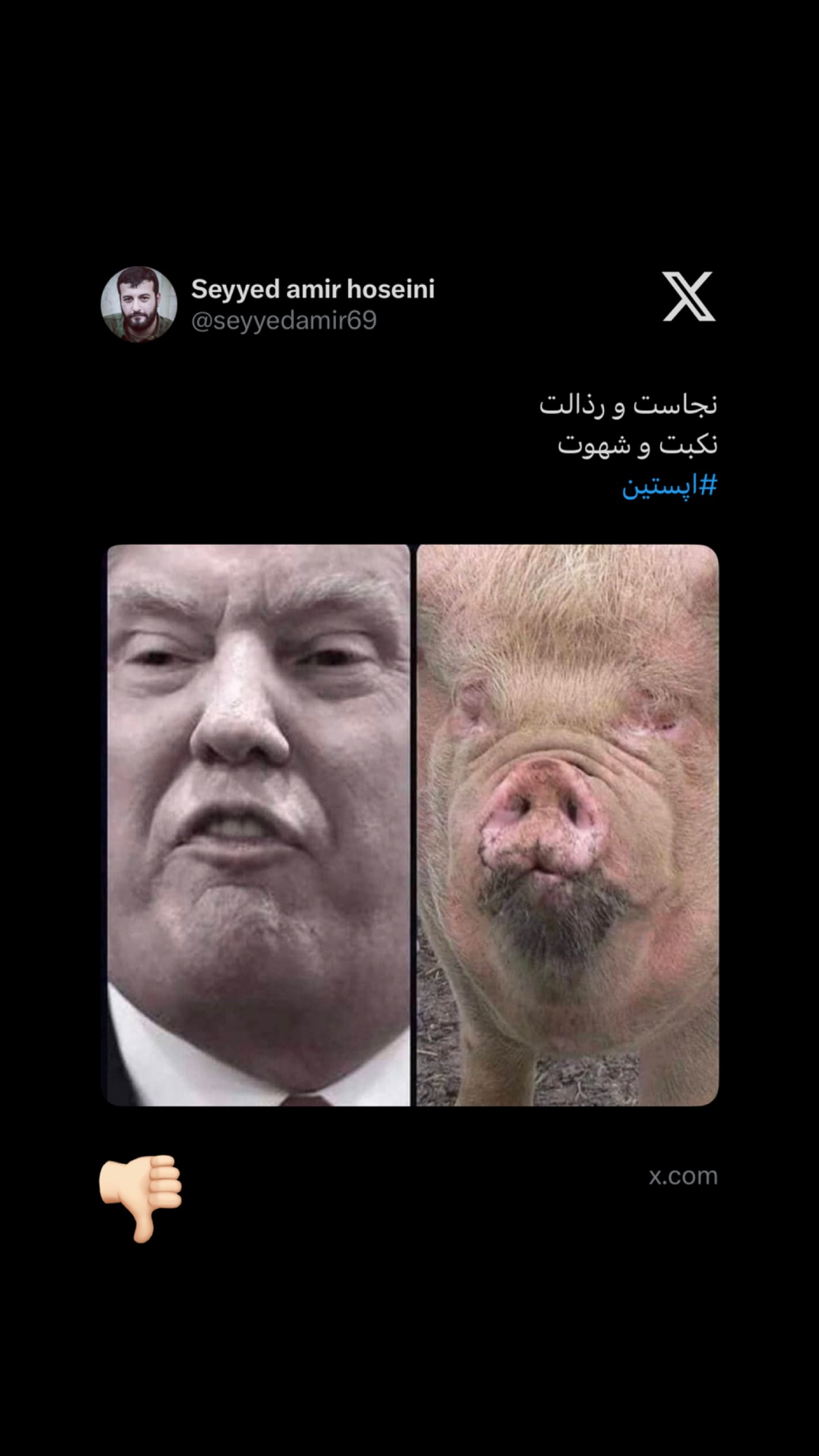  جدید ترین استوری اینستاگرام سید امیر حسینی