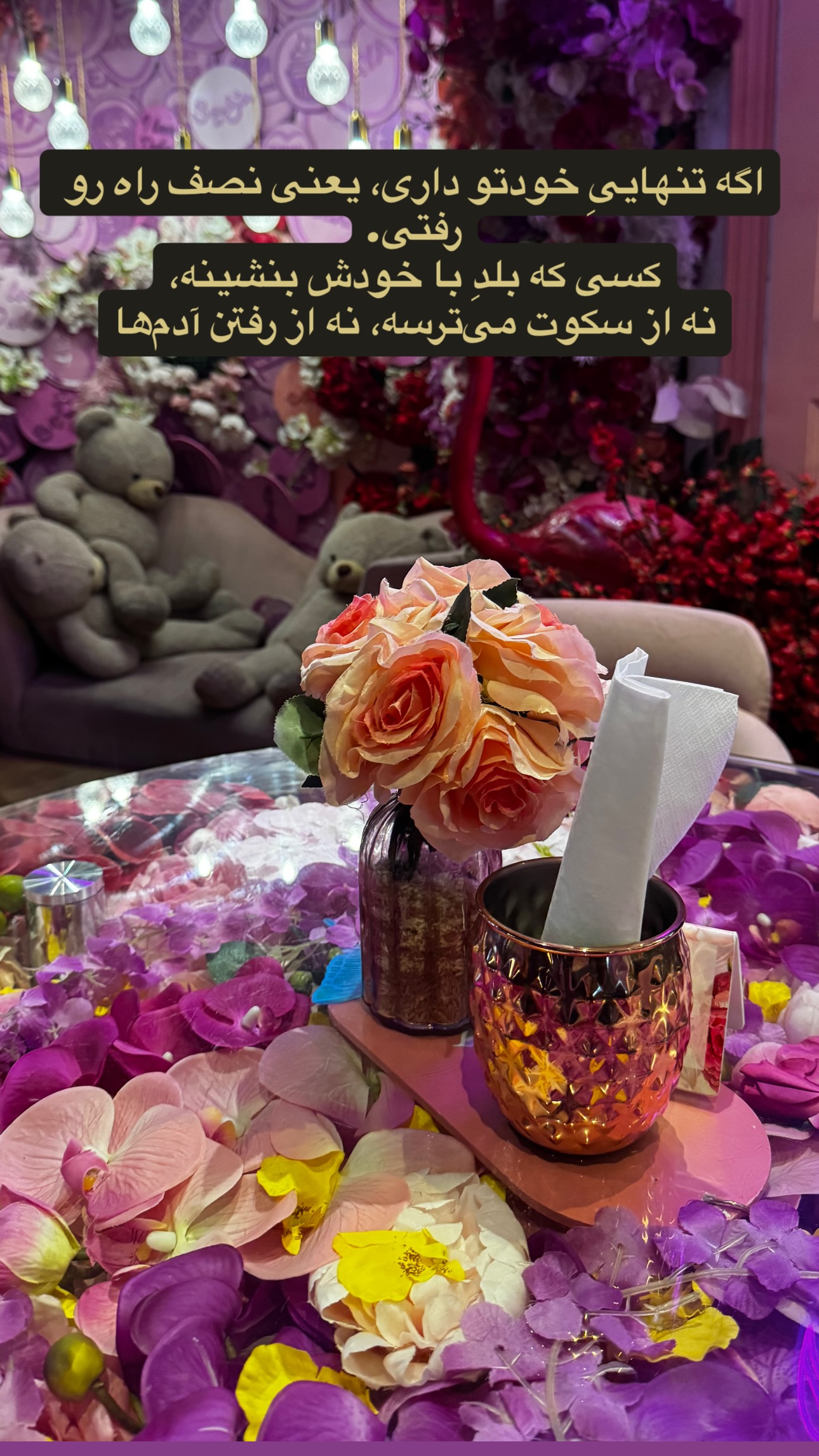  جدید ترین استوری اینستاگرام شبنم قلیخانی