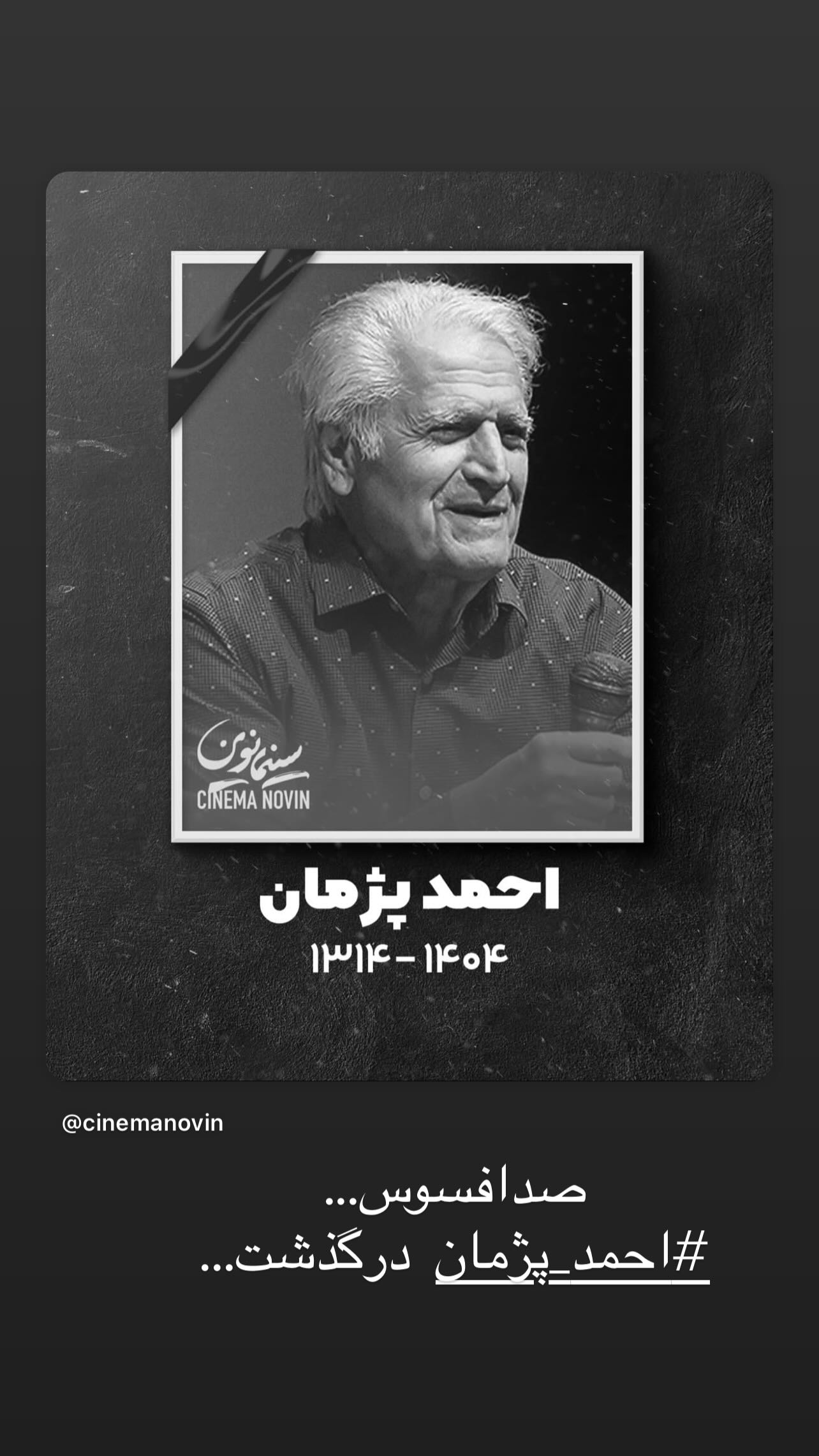  جدید ترین استوری اینستاگرام شبنم مقدمی