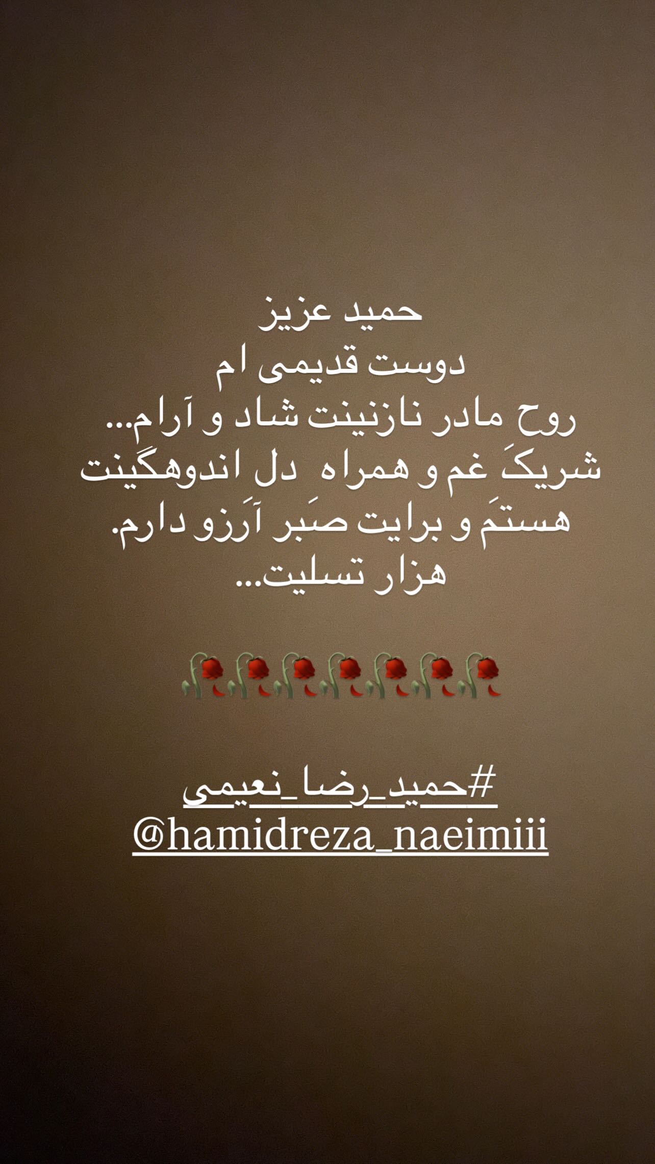  جدید ترین استوری اینستاگرام شبنم مقدمی