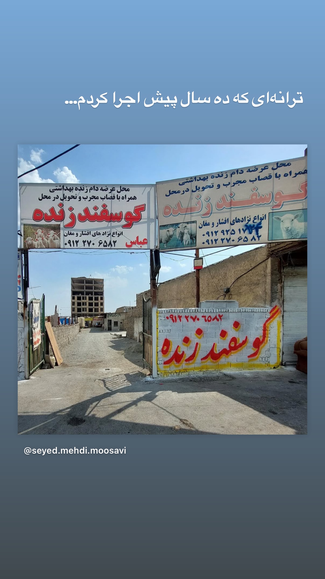  جدید ترین استوری اینستاگرام Shadi Amini