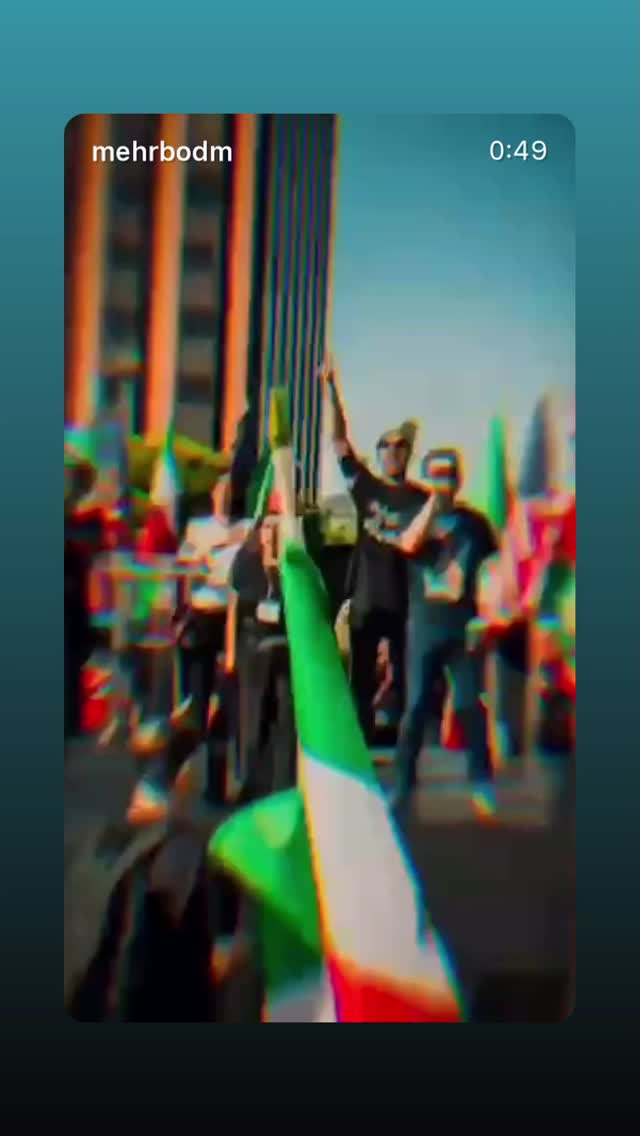  جدید ترین استوری اینستاگرام شهاب علمی