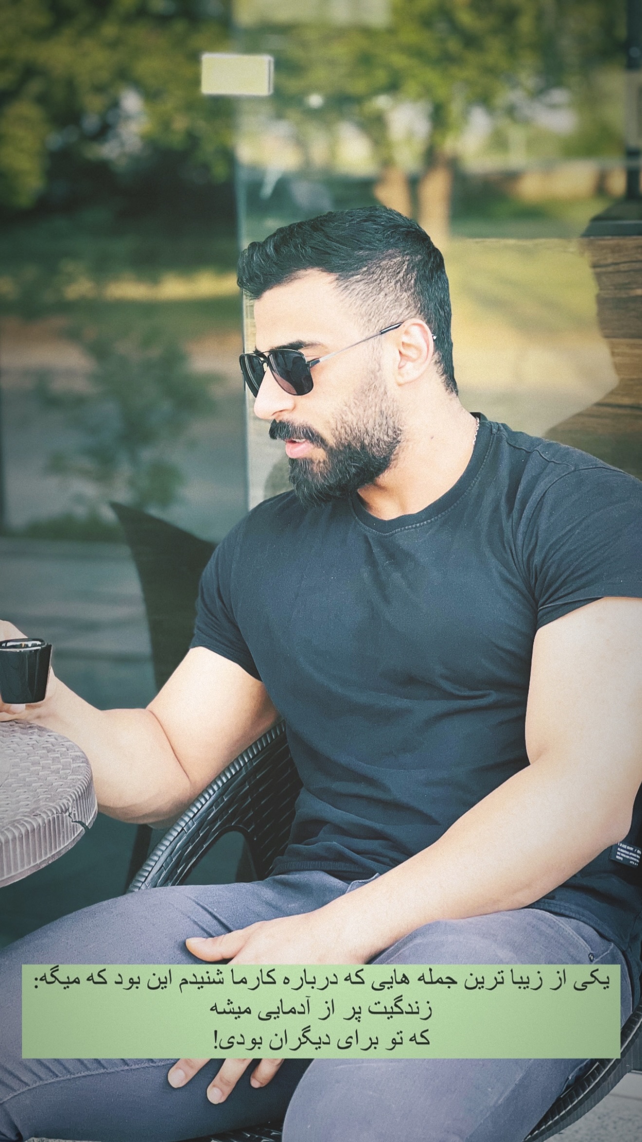  جدید ترین استوری اینستاگرام محمد شهابی