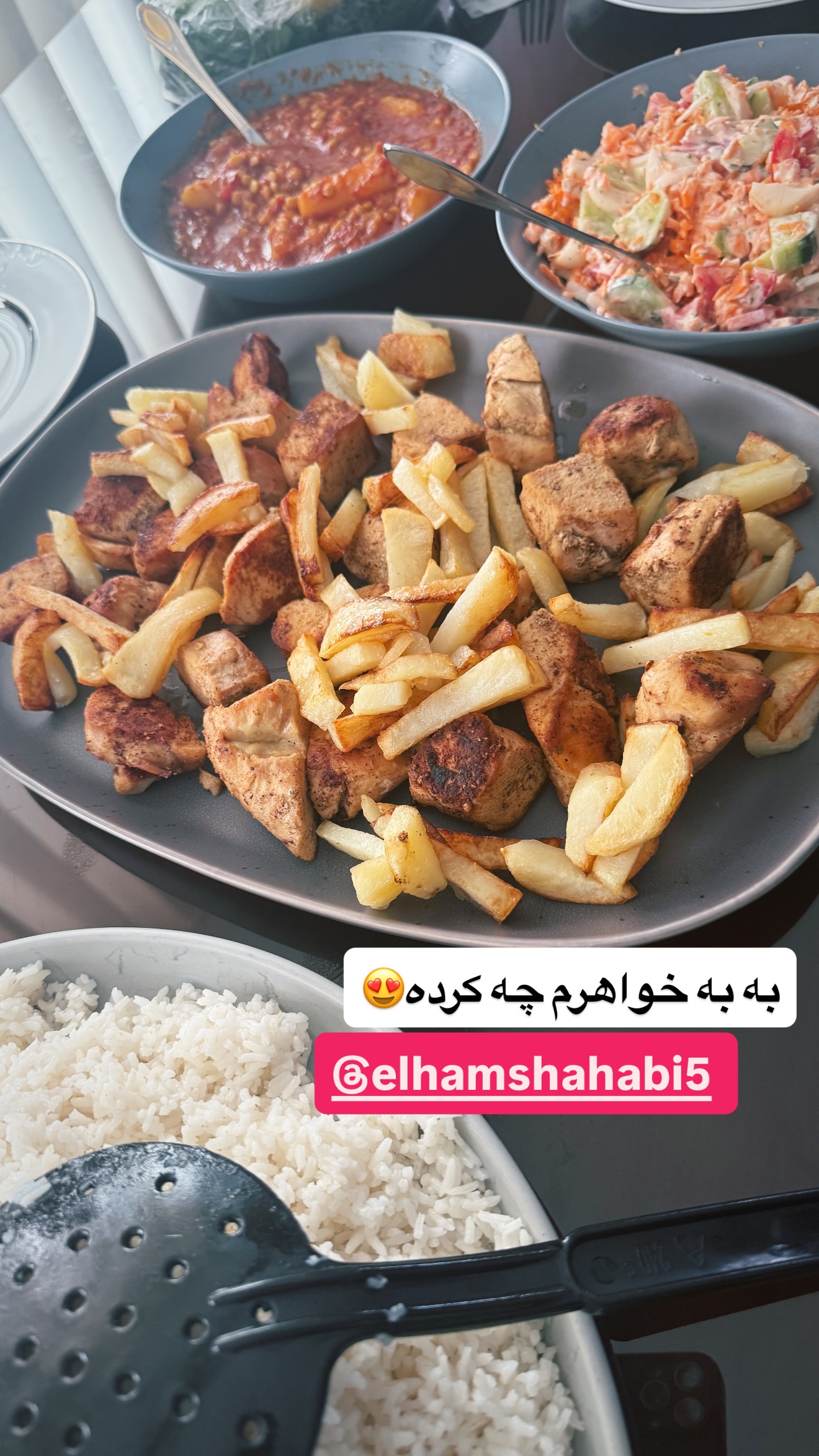  جدید ترین استوری اینستاگرام محمد شهابی