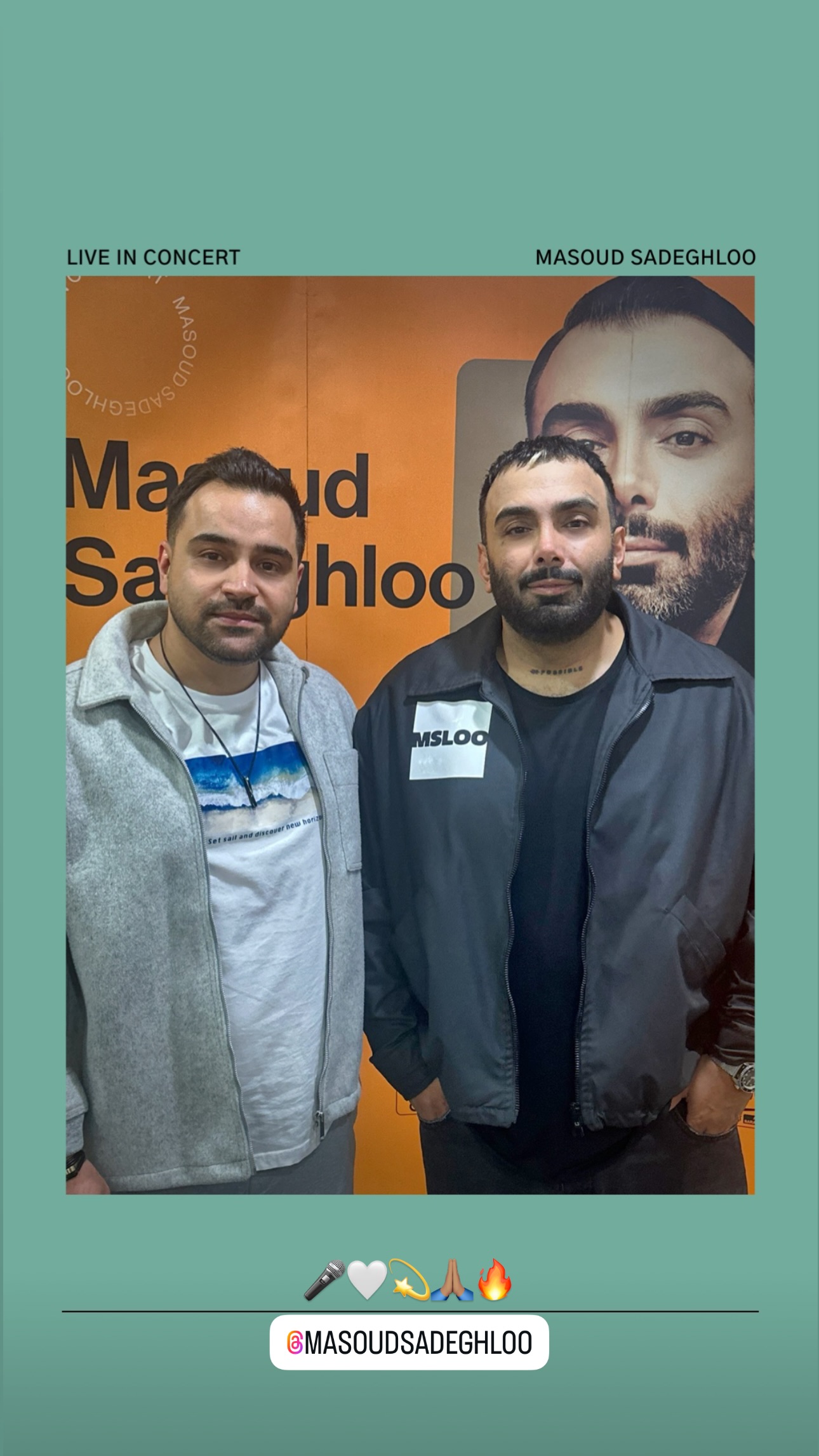  جدید ترین استوری اینستاگرام شهرام میرجلالی