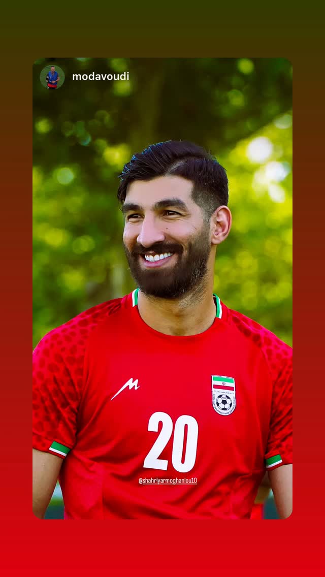  جدید ترین استوری اینستاگرام شهریار مغانلو