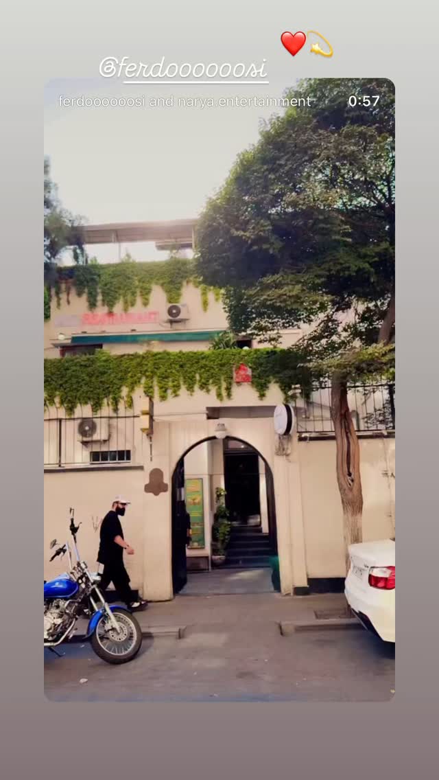  جدید ترین استوری اینستاگرام شهروز دل افکار