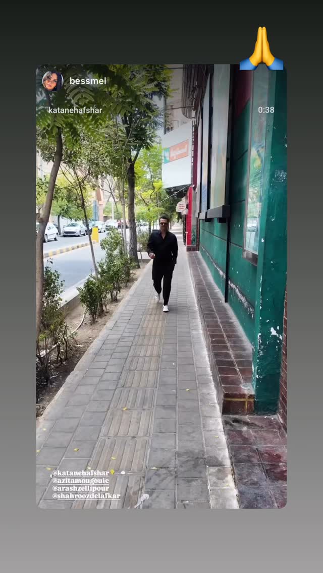  جدید ترین استوری اینستاگرام شهروز دل افکار