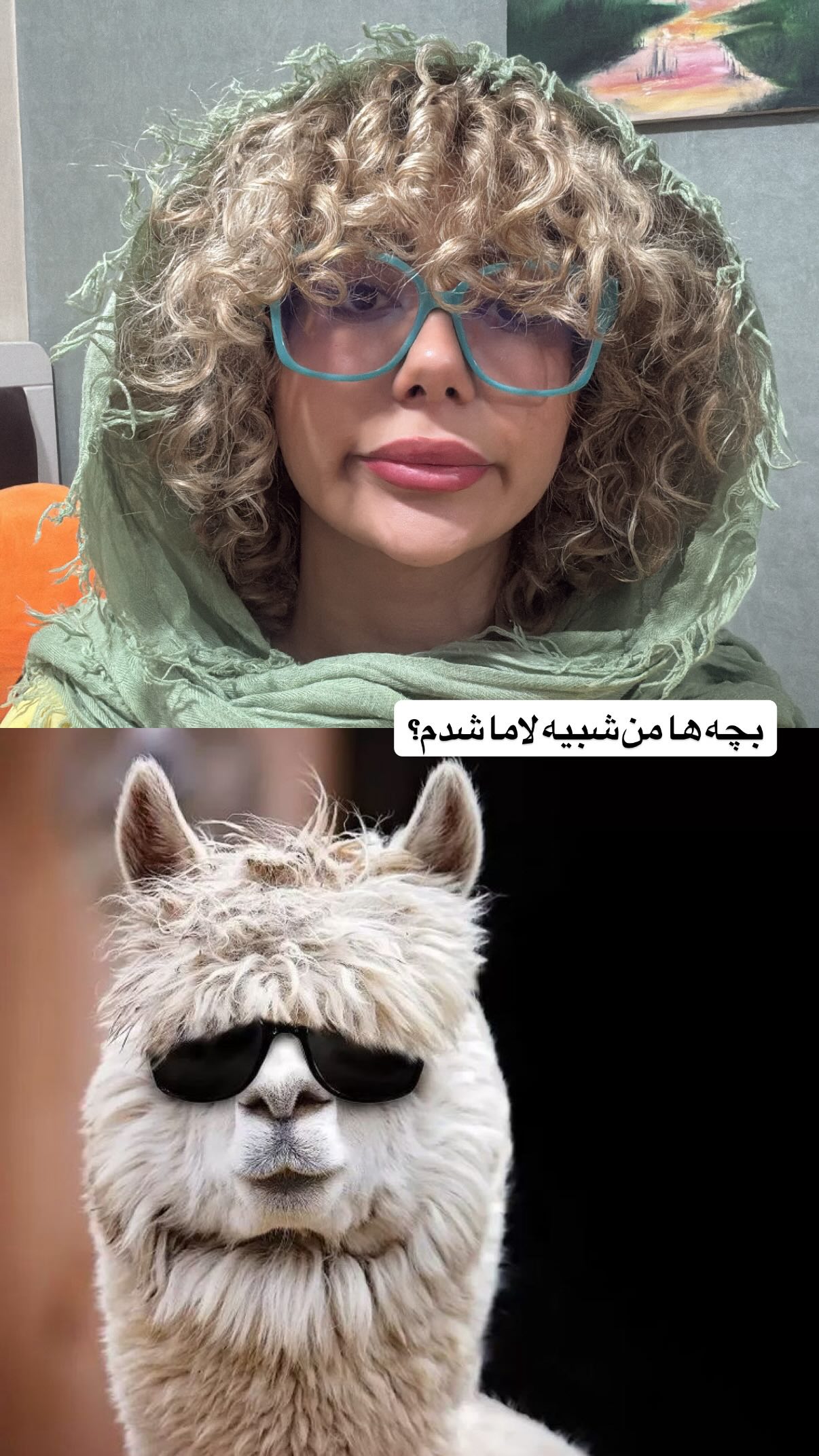  جدید ترین استوری اینستاگرام شهرزاد سرخی
