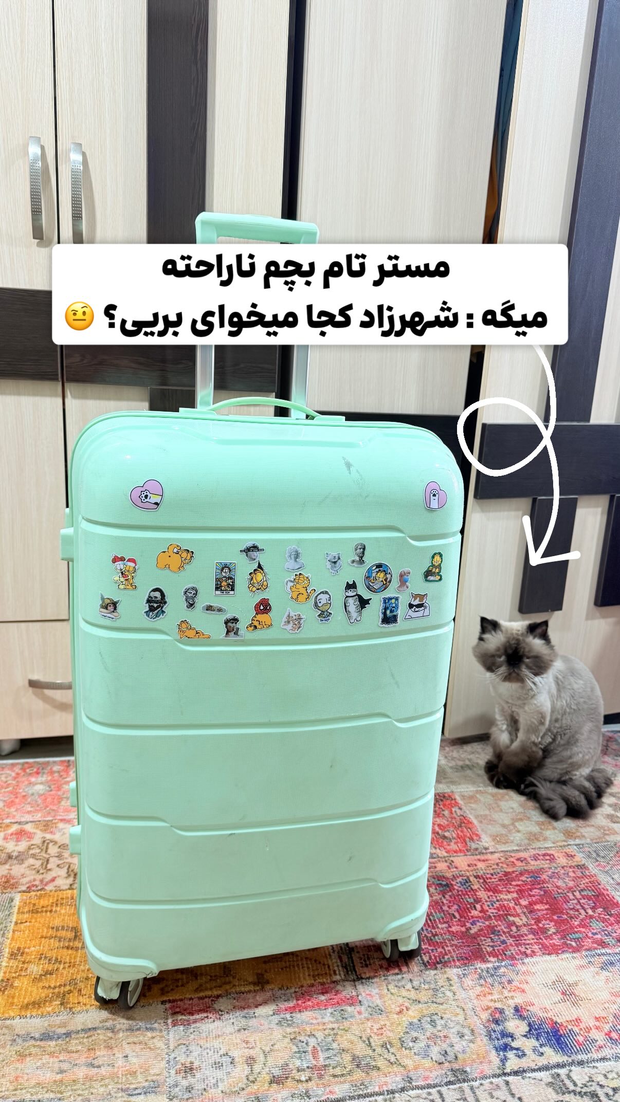  جدید ترین استوری اینستاگرام شهرزاد سرخی