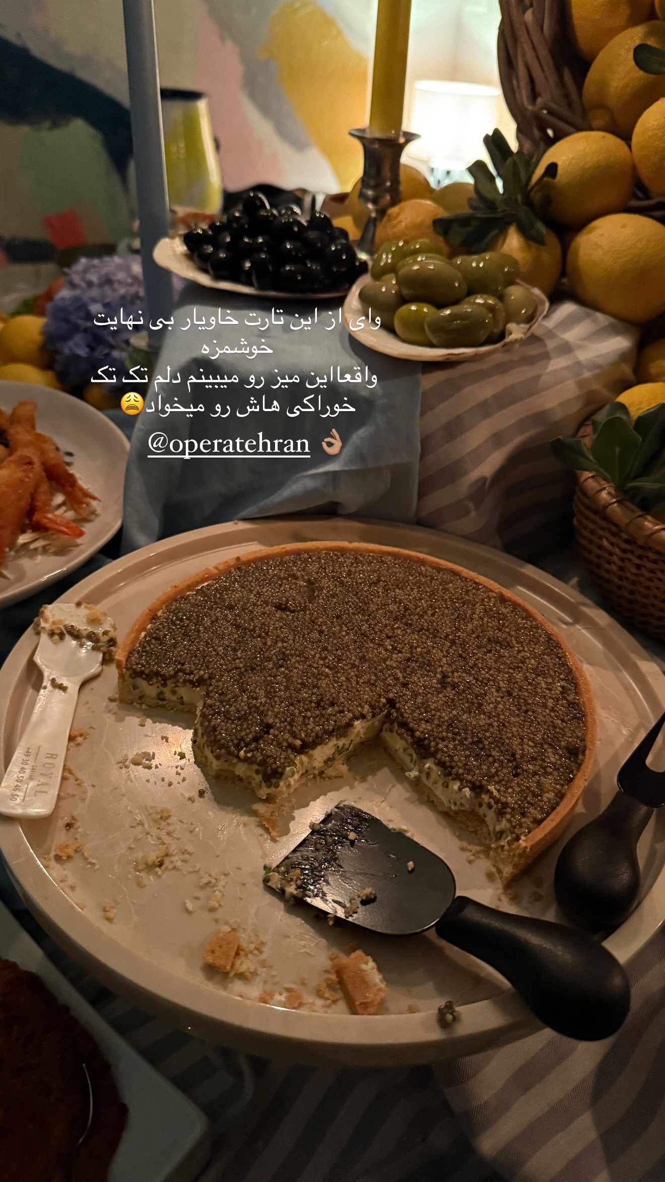  جدید ترین استوری اینستاگرام شکیبا لطفی