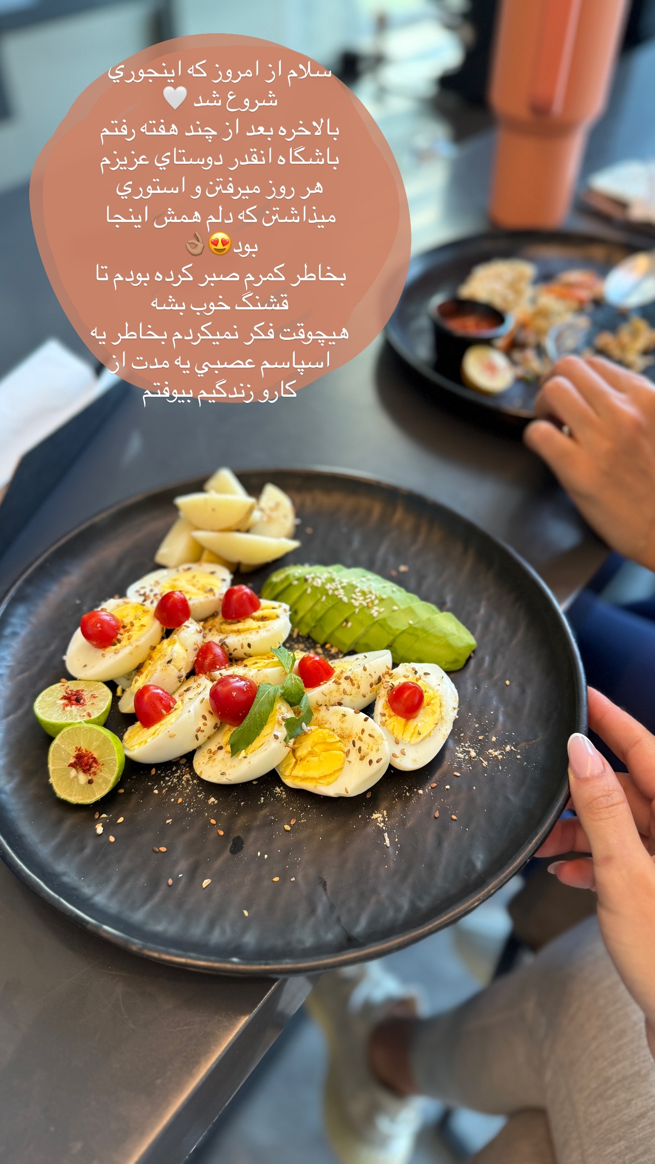  جدید ترین استوری اینستاگرام شکیبا لطفی