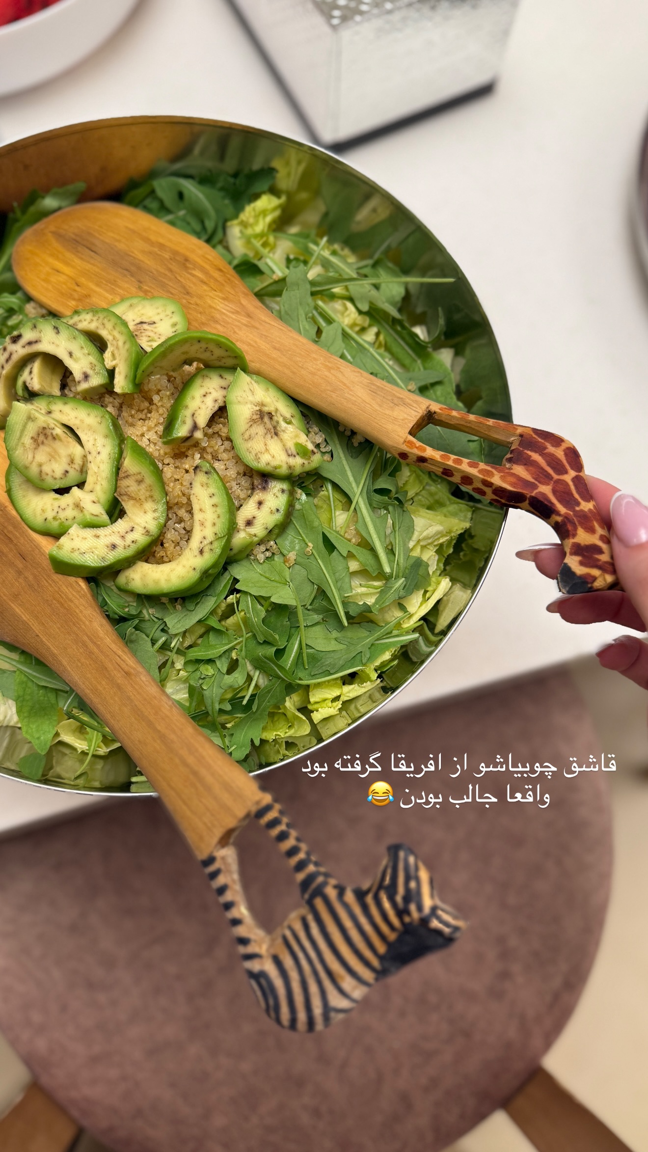 جدید ترین استوری اینستاگرام شکیبا لطفی
