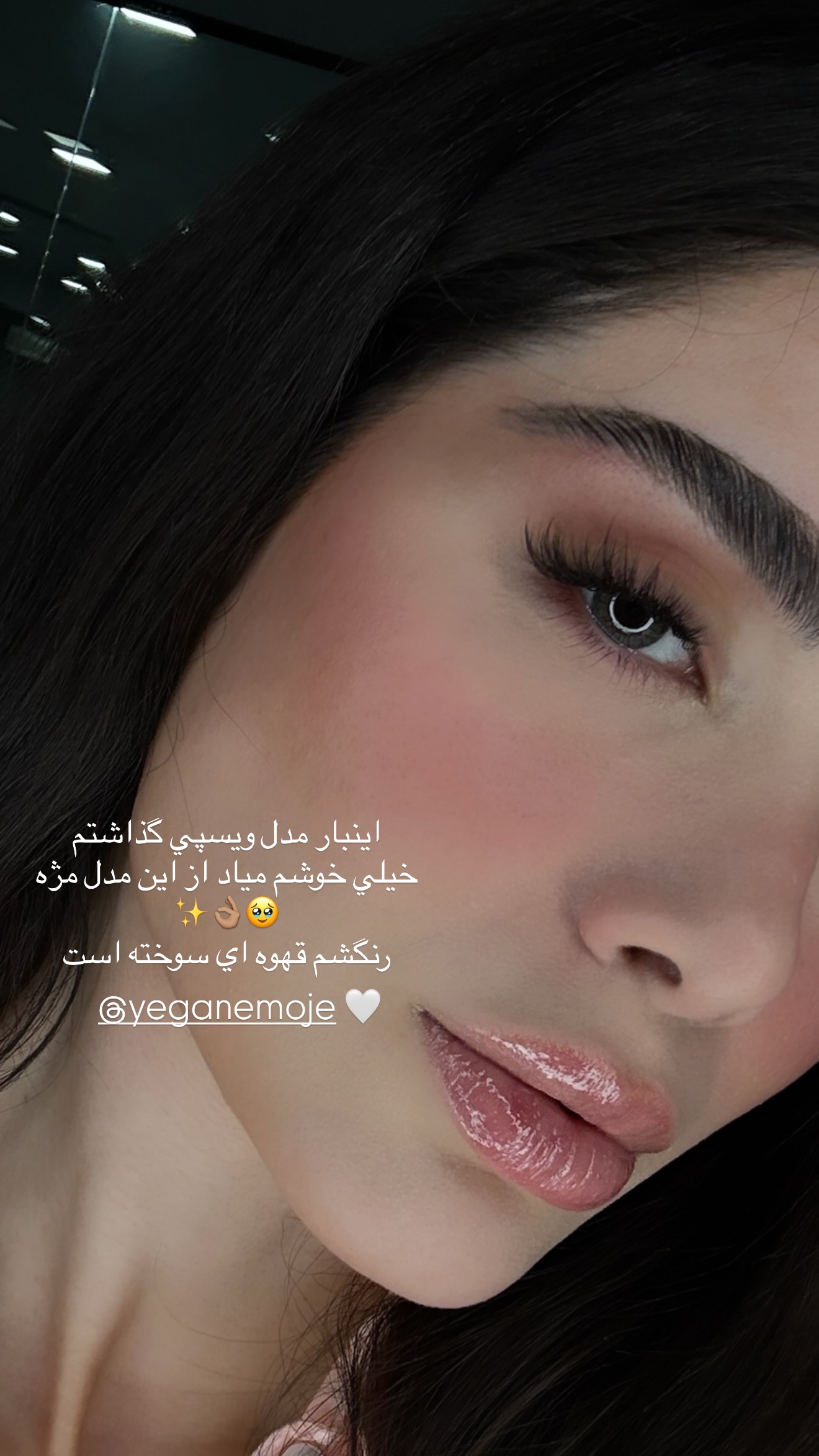  جدید ترین استوری اینستاگرام شکیبا لطفی