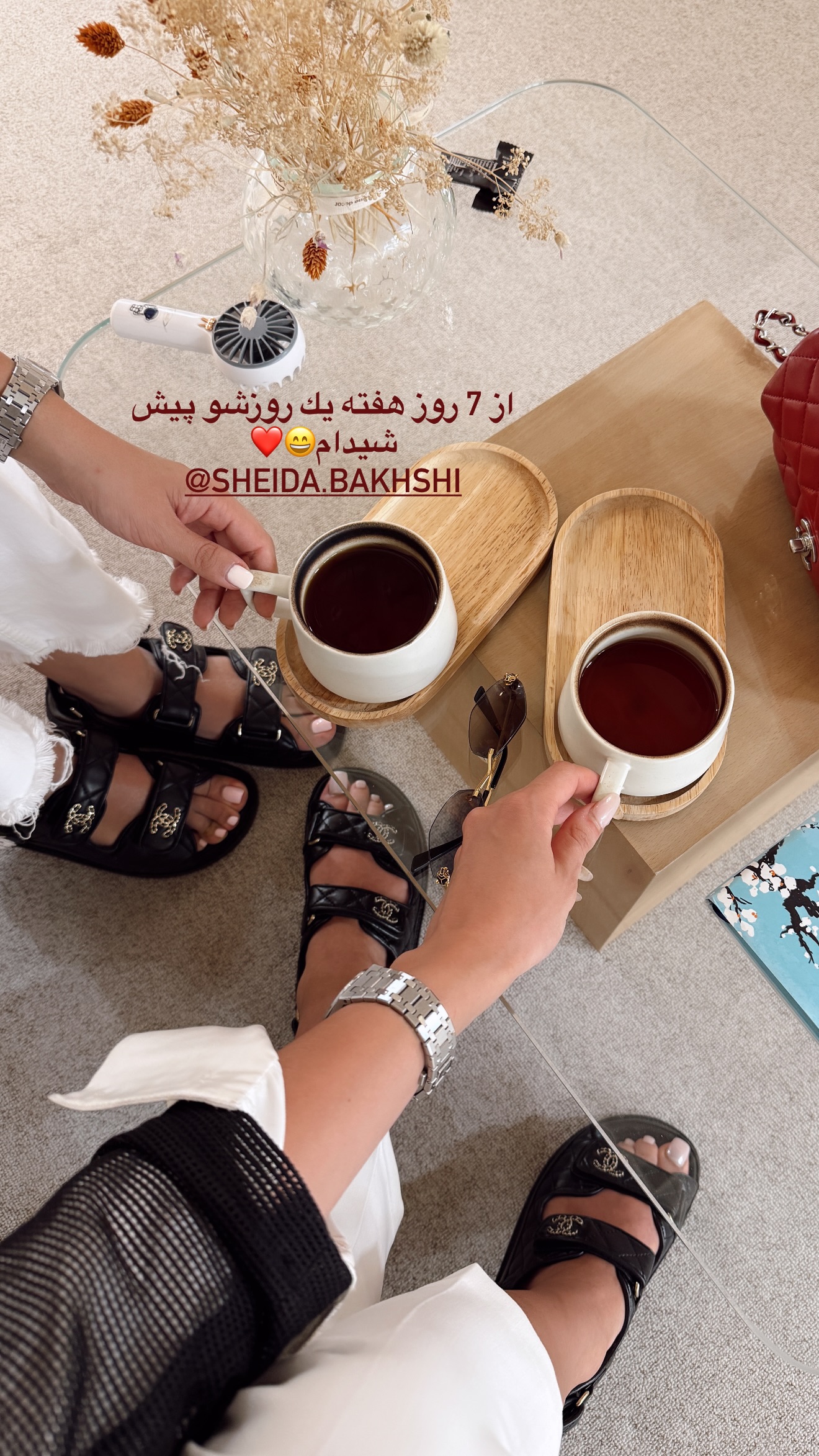  جدید ترین استوری اینستاگرام شکیبا لطفی