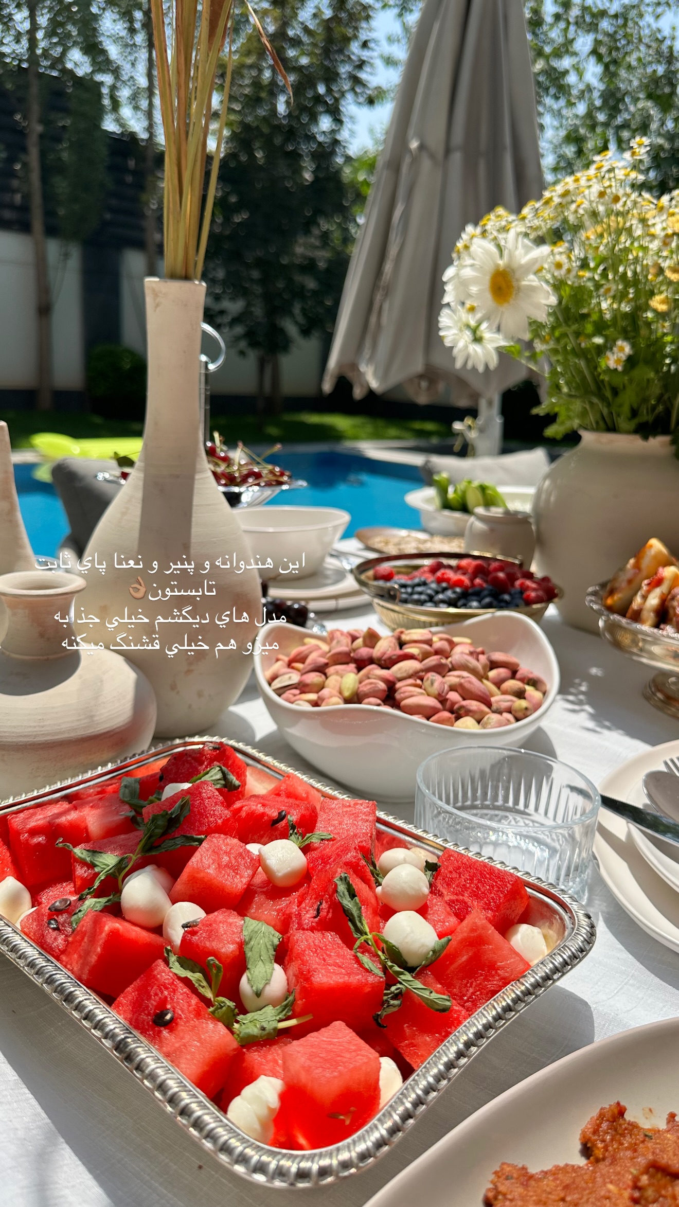 جدید ترین استوری اینستاگرام شکیبا لطفی