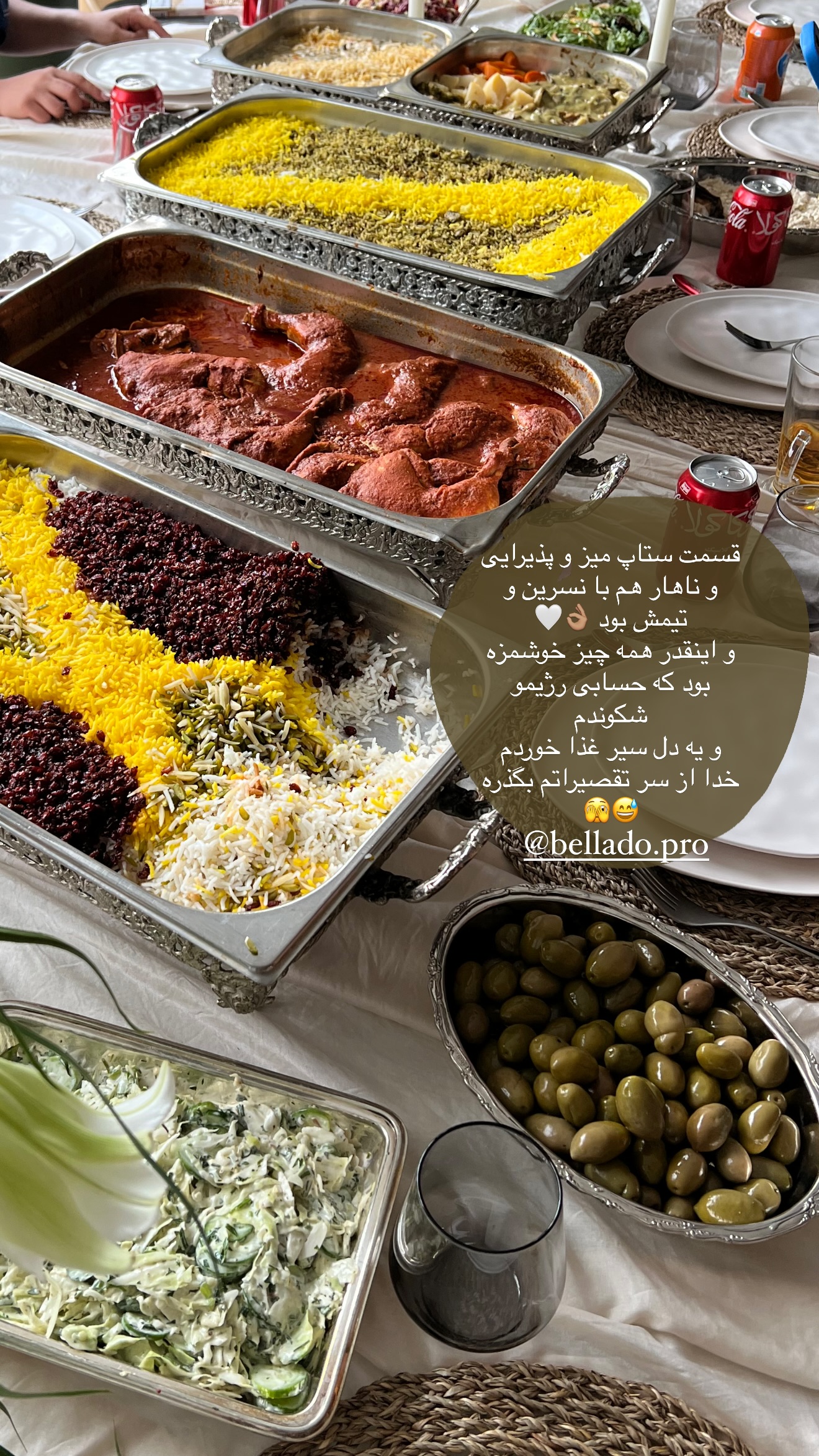  جدید ترین استوری اینستاگرام شکیبا لطفی