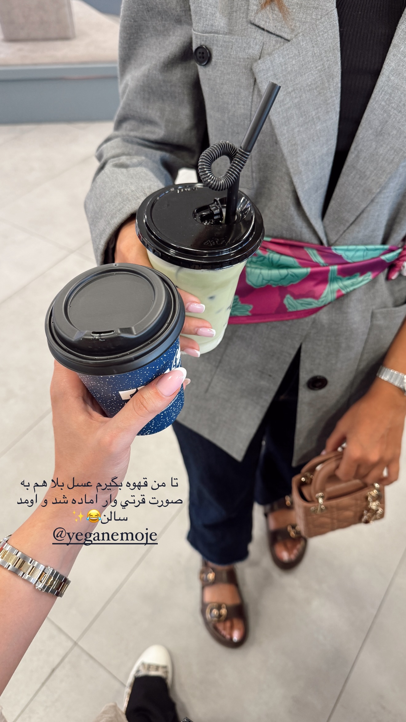  جدید ترین استوری اینستاگرام شکیبا لطفی