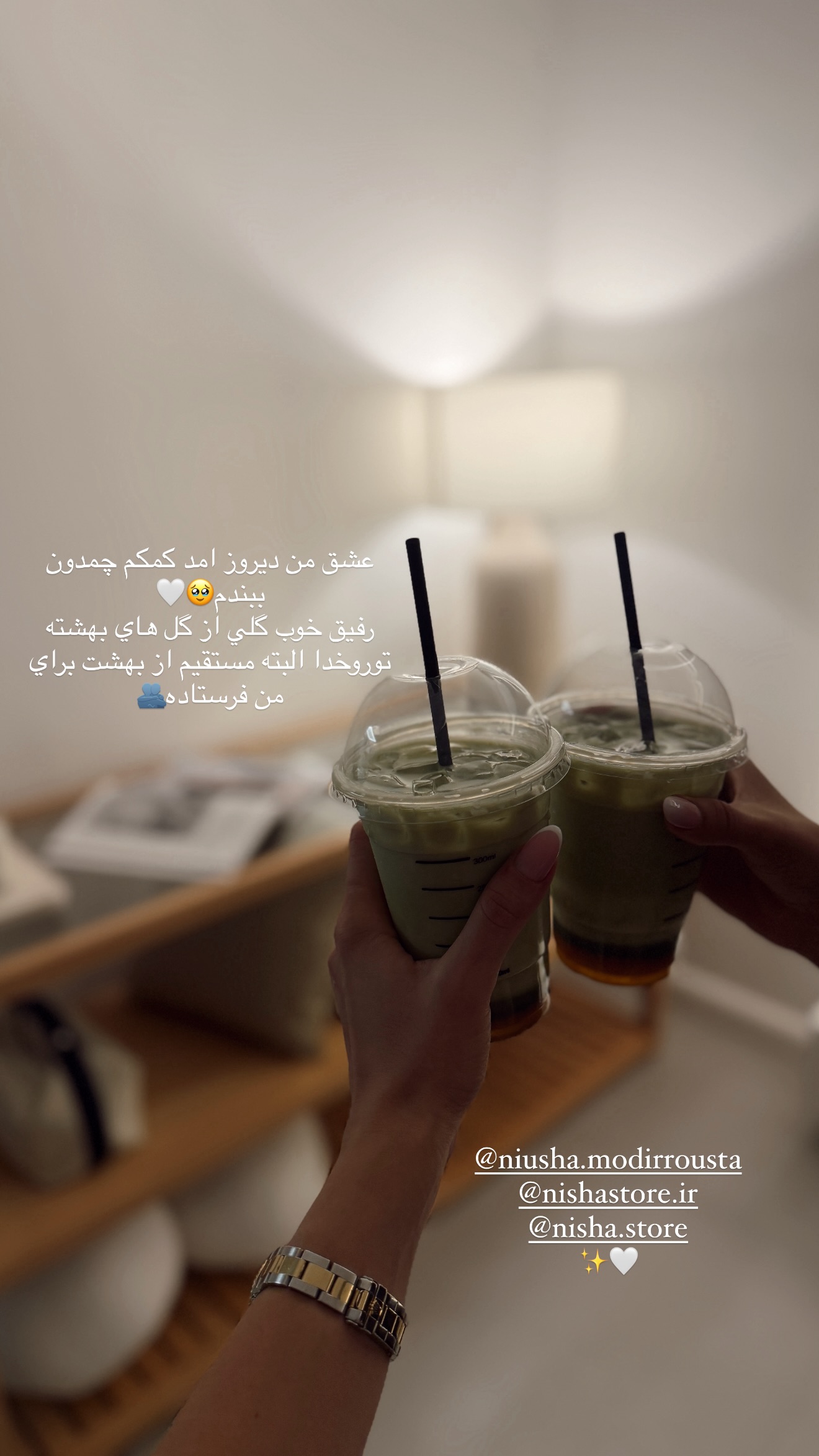  جدید ترین استوری اینستاگرام شکیبا لطفی