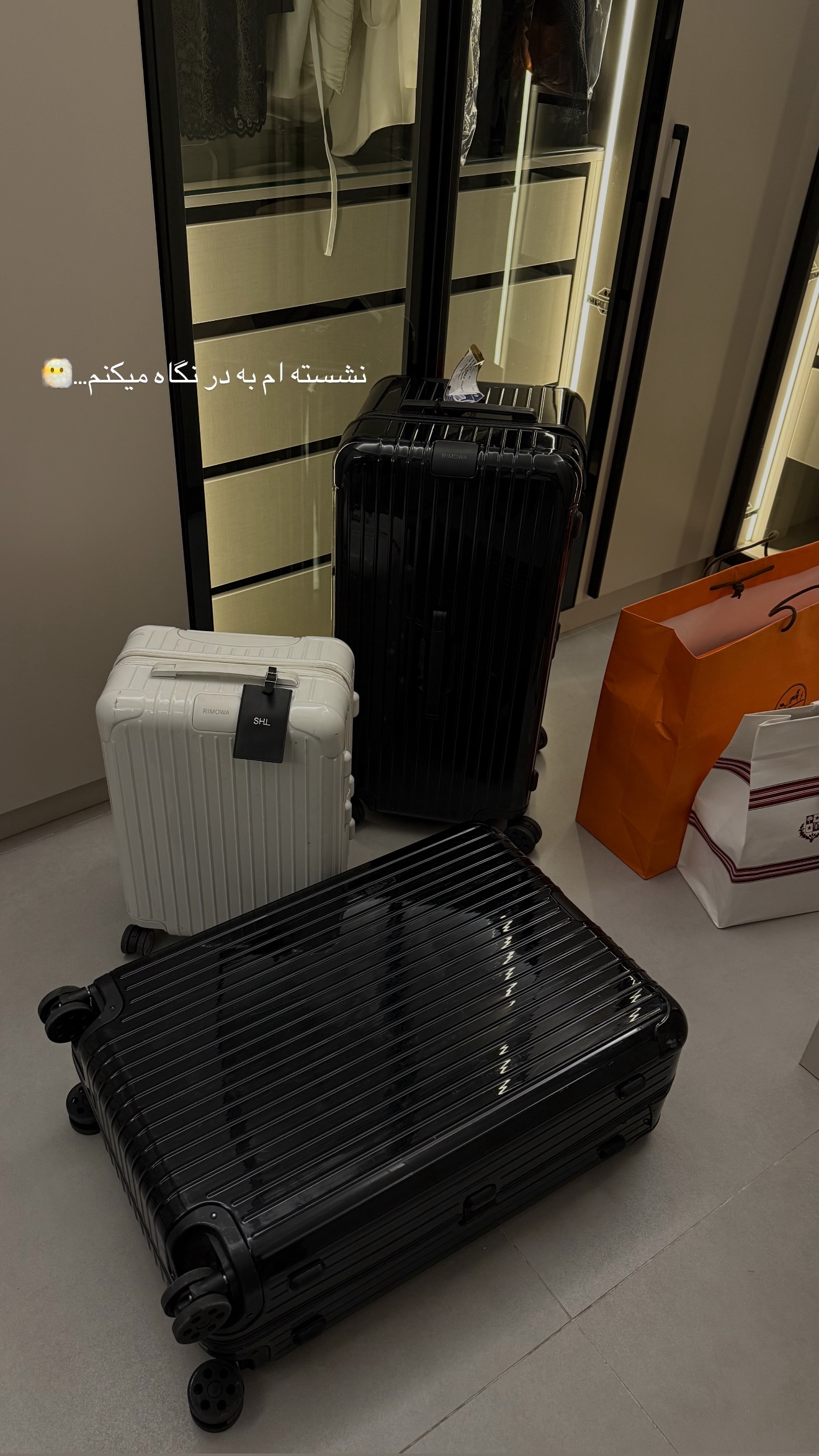  جدید ترین استوری اینستاگرام شکیبا لطفی