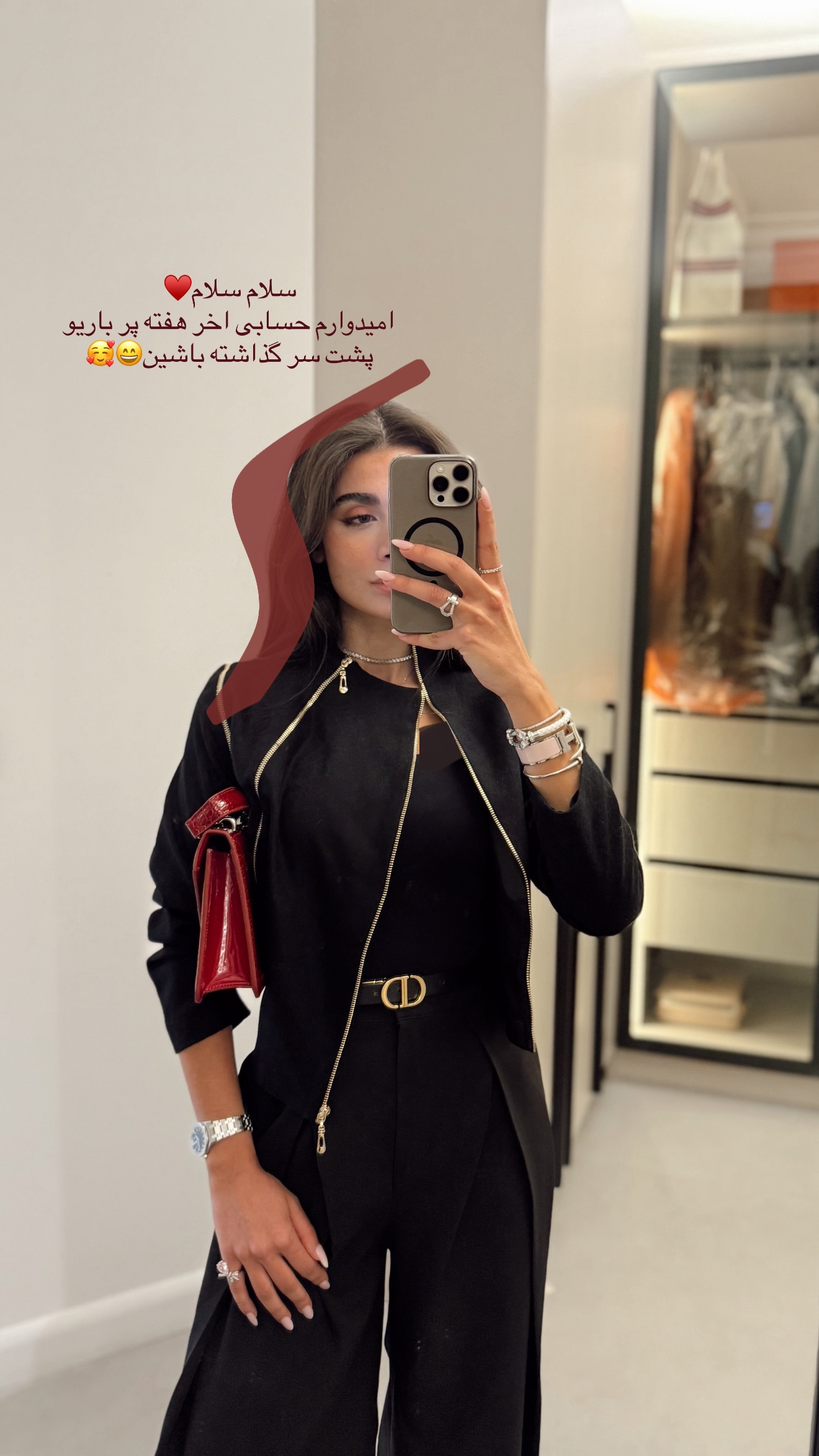  جدید ترین استوری اینستاگرام شکیبا لطفی