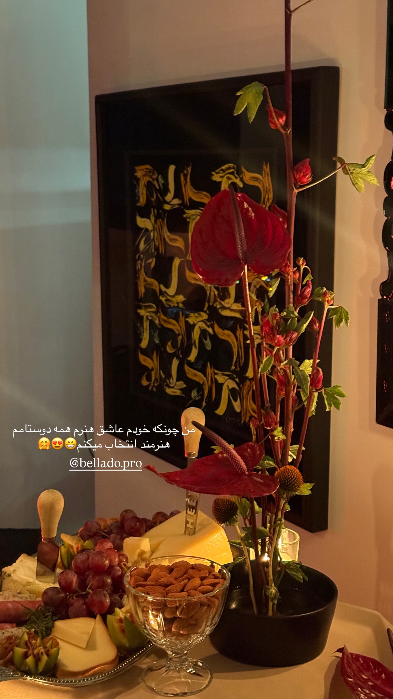  جدید ترین استوری اینستاگرام شکیبا لطفی